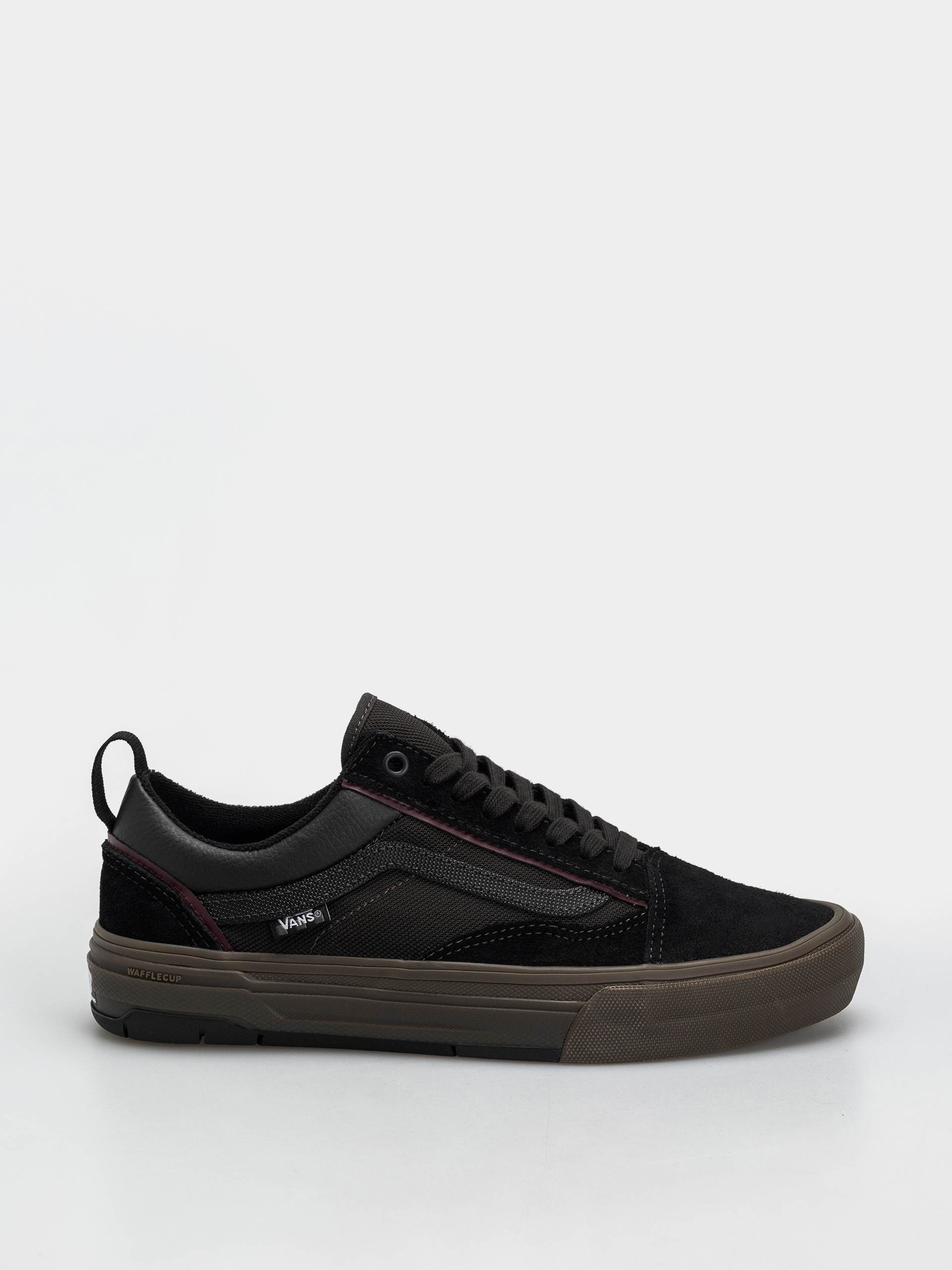 Vans Skate Old Skool Wafflecup Schuhe (black/dark gum)