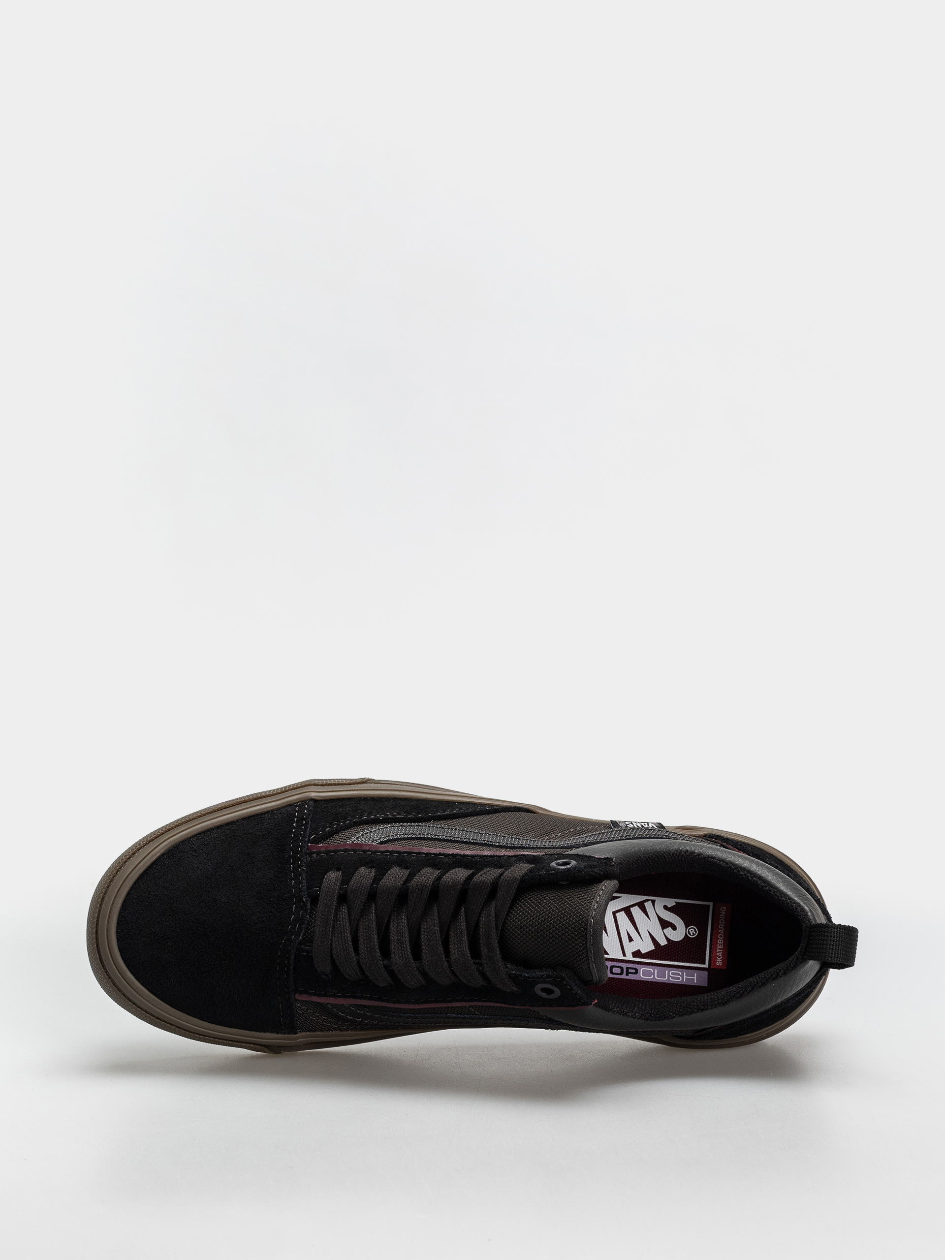 Vans Skate Old Skool Wafflecup Schuhe (black/dark gum)