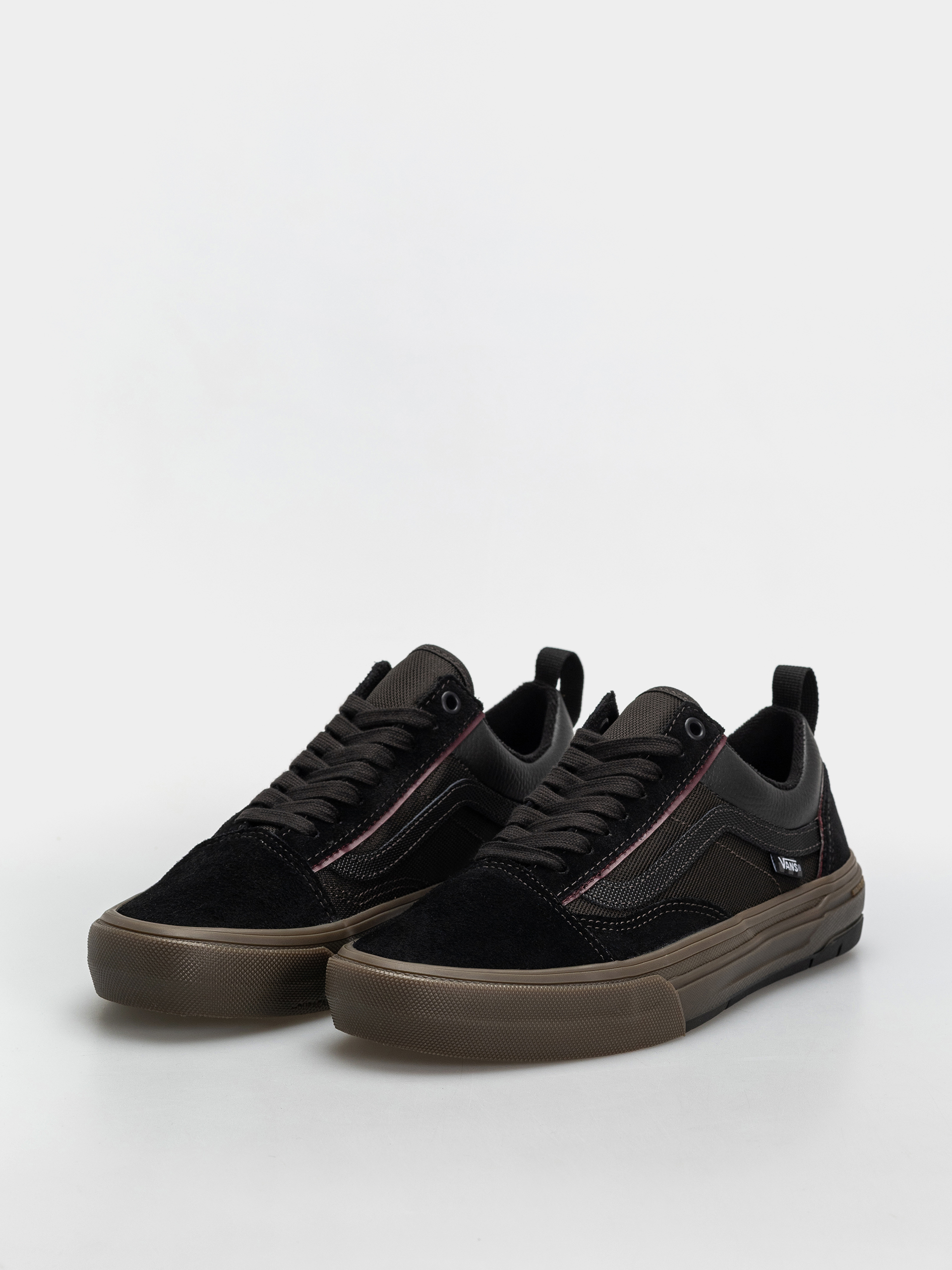 Vans Skate Old Skool Wafflecup Schuhe (black/dark gum)