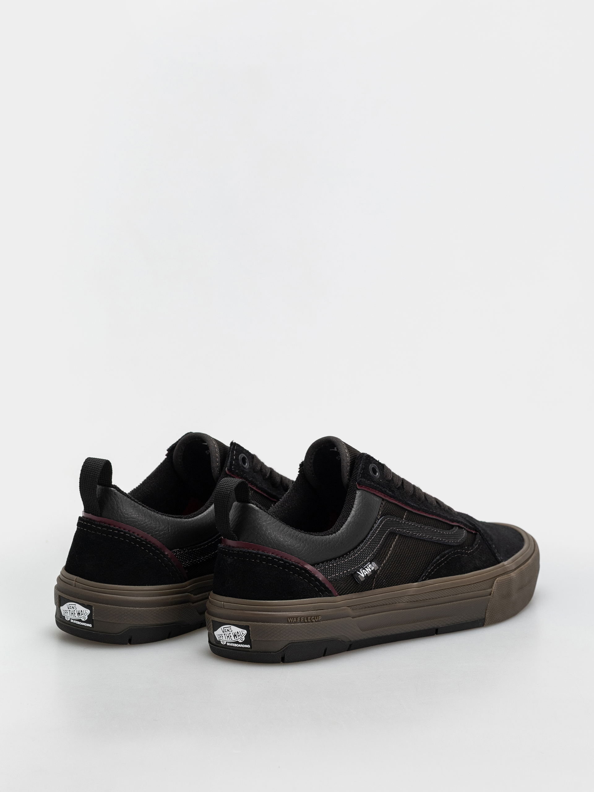 Vans Skate Old Skool Wafflecup Shoes (black/dark gum)