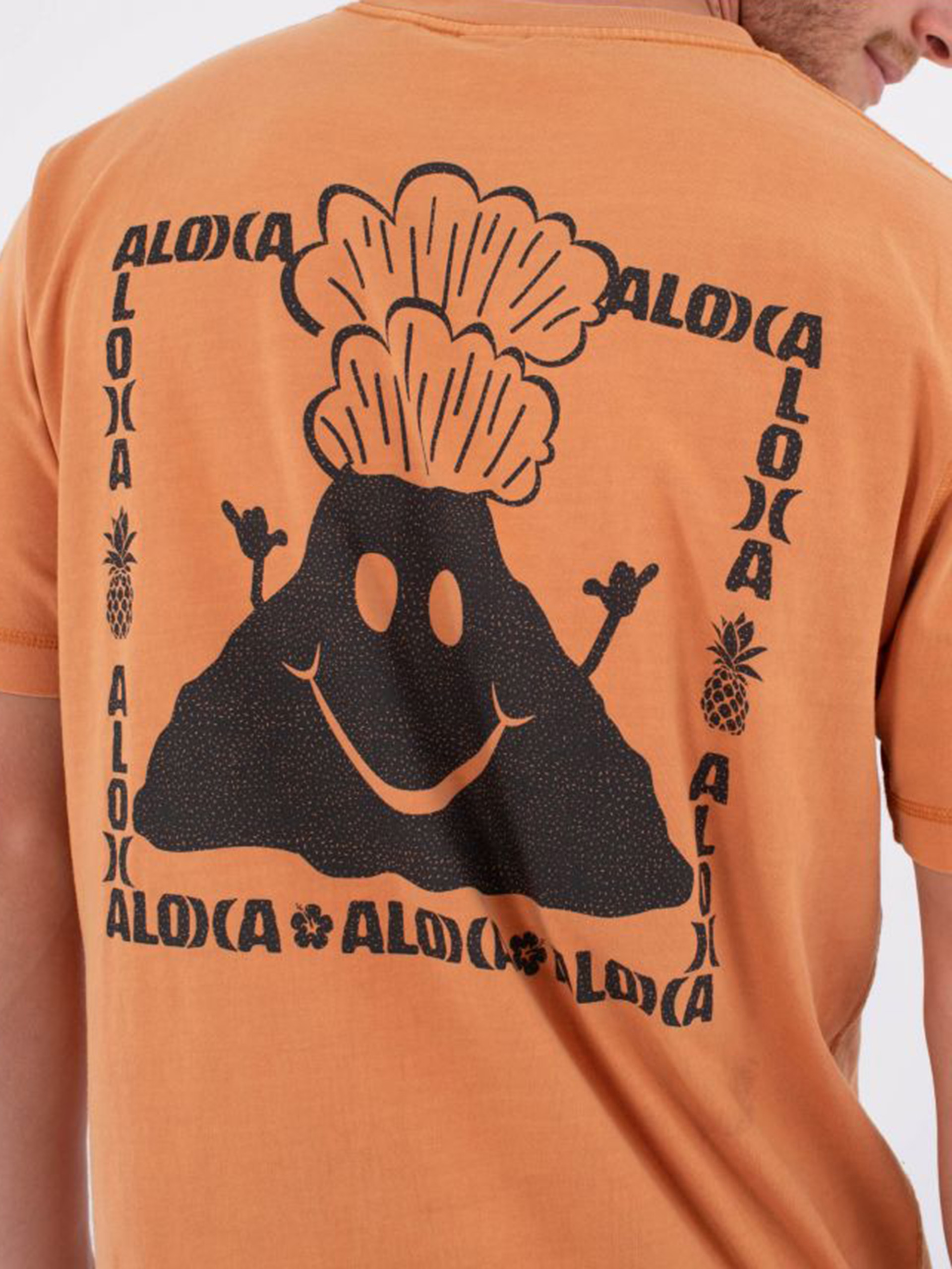 Hurley T-Shirt Sider (citrus blaze)