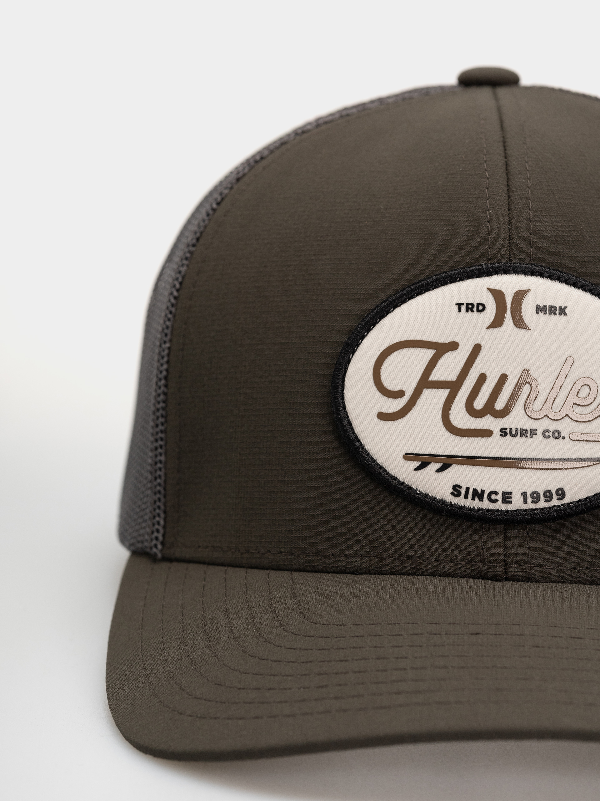 Hurley Beach Break Trucker Cap (olive canvas)