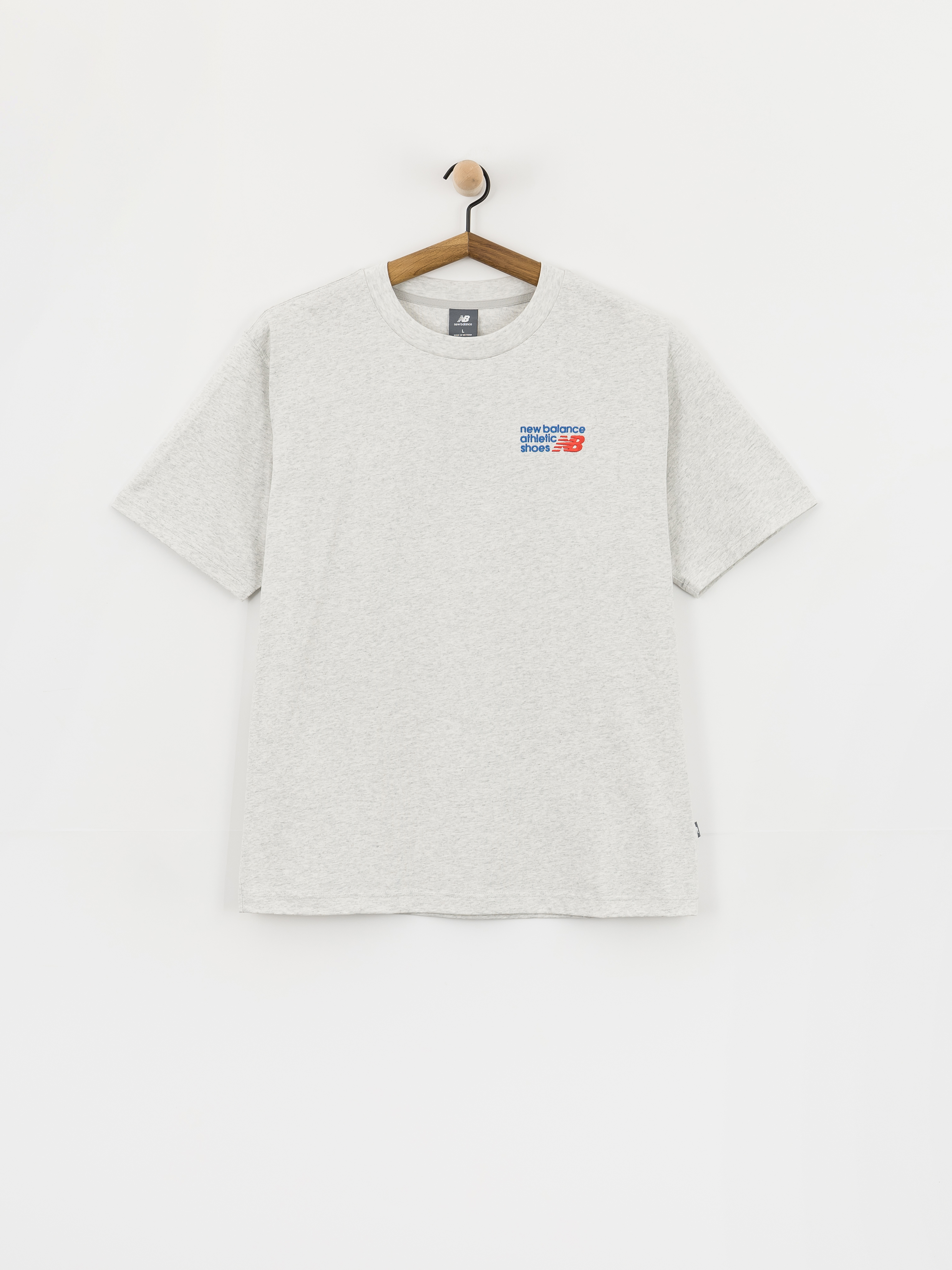 New Balance Athletics Premium Logo T-Shirt (ash heather)