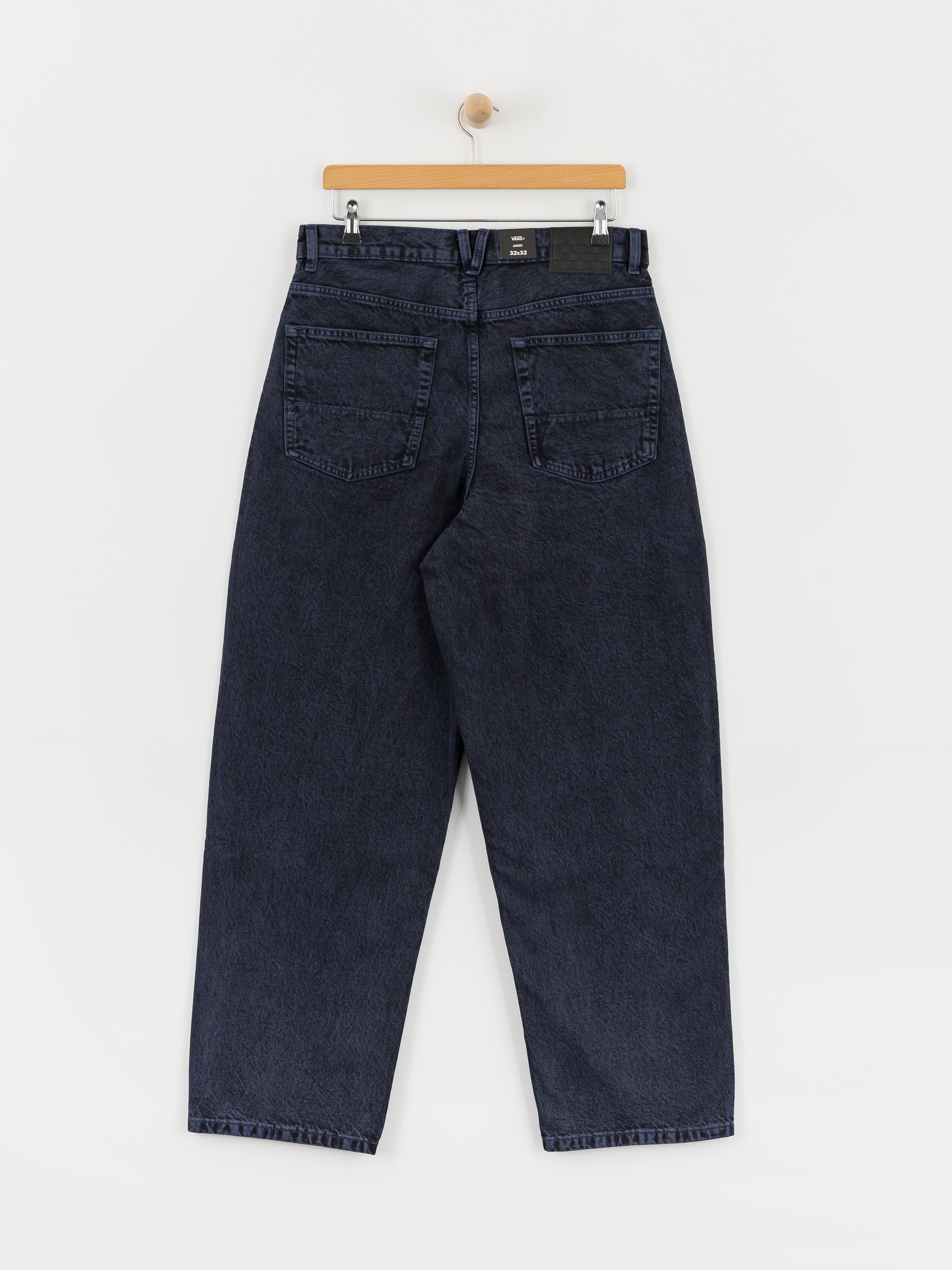 Vans Check 5 Baggy Acid Overdyed Denim Pants (deep indigo)