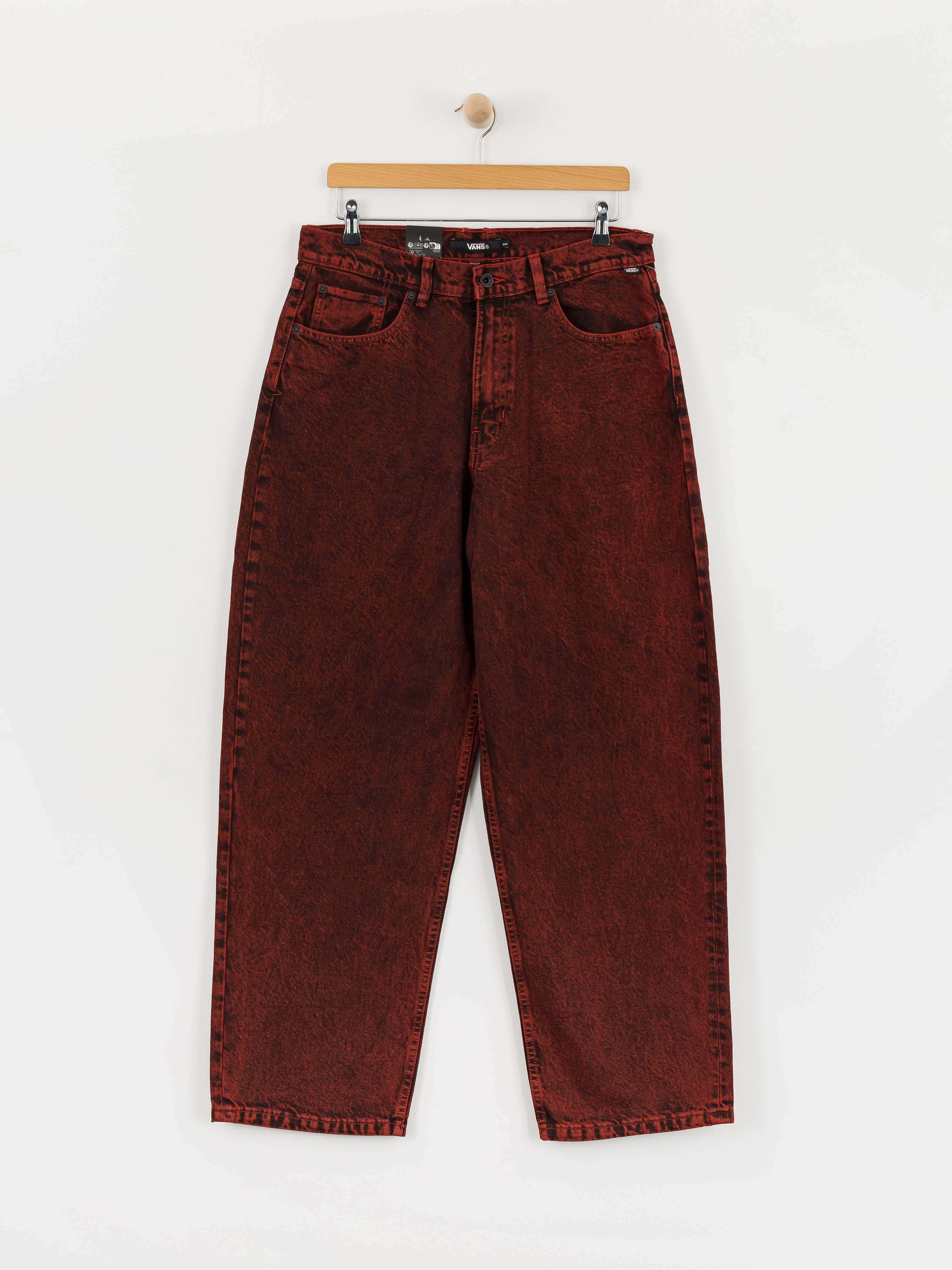 Vans Check 5 Baggy Acid Overdyed Denim Hose