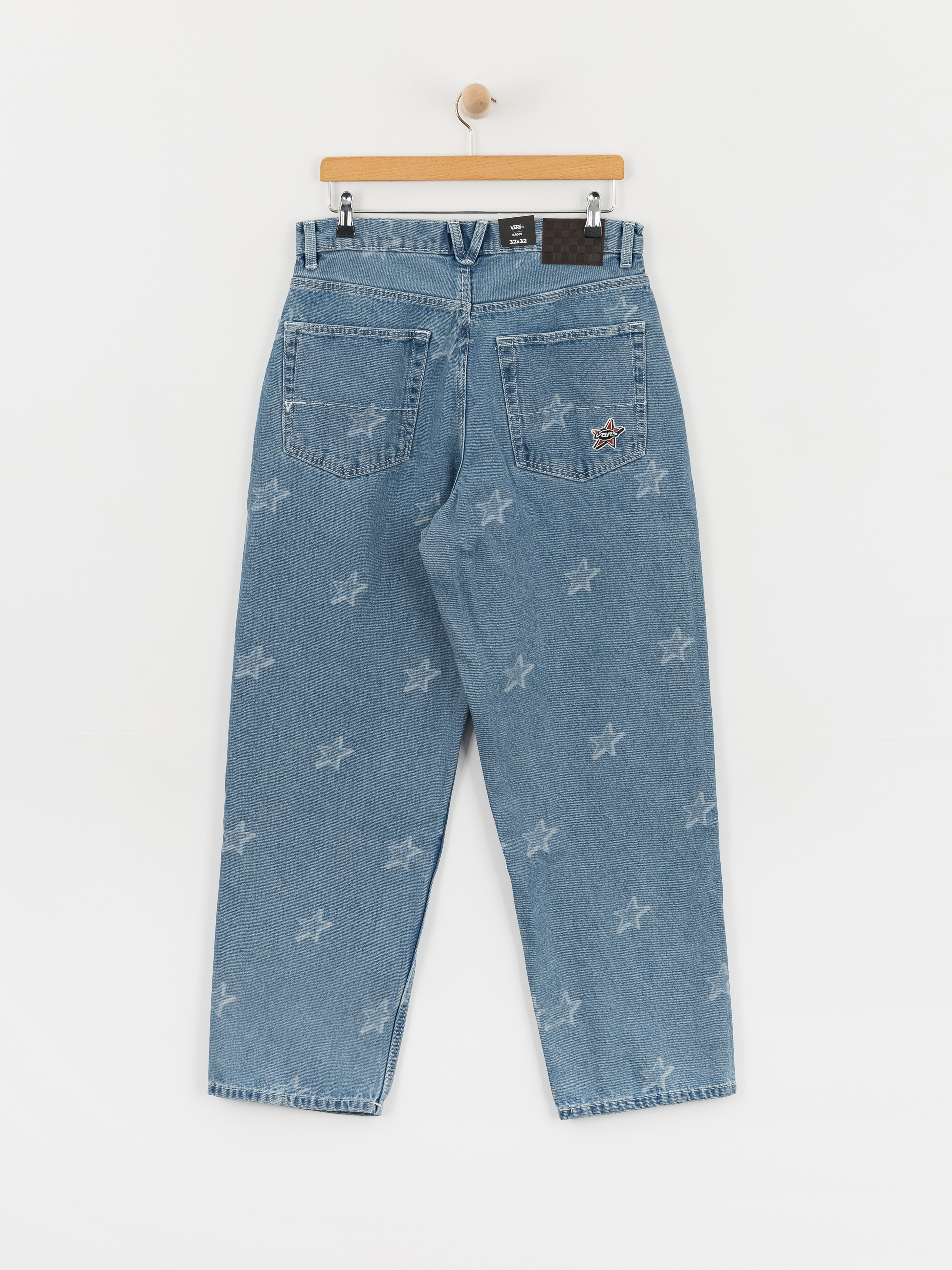 Vans Check 5 Baggy Denim Pants (stonewash/blue)