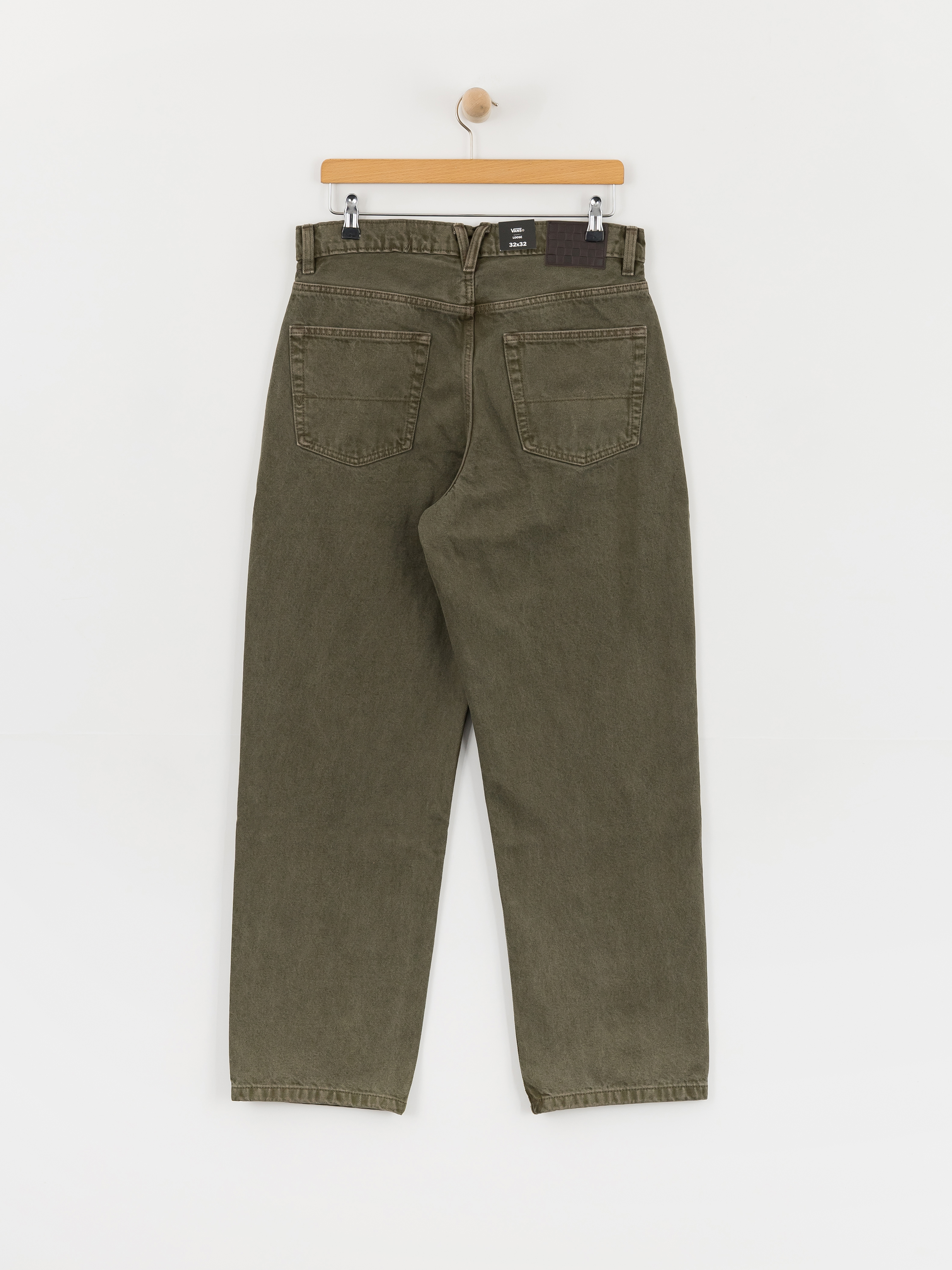 Vans Check 5 Loose Denim Hose (mossy olive)