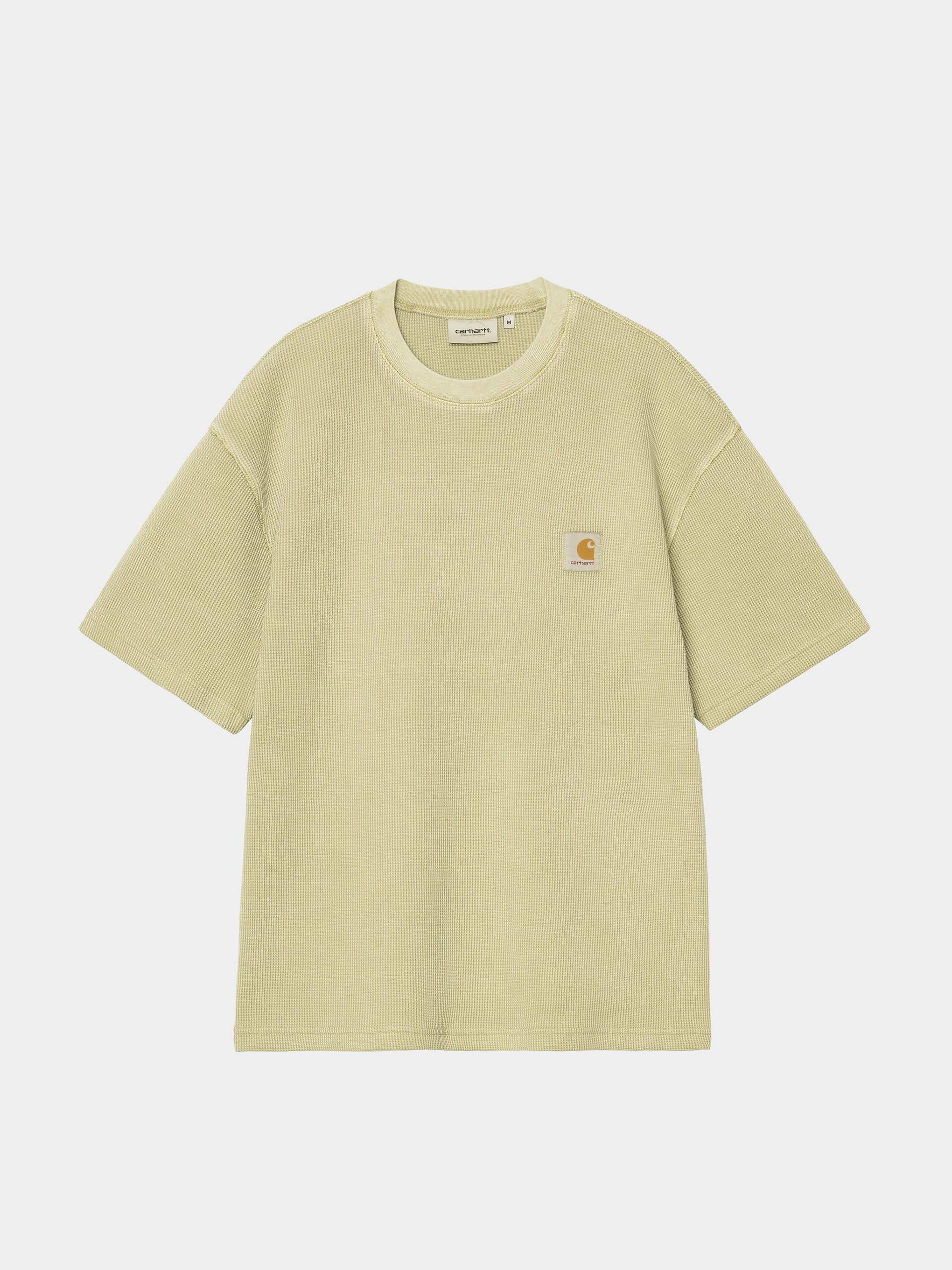 Carhartt WIP T-Shirt Nelson Waffle (gentle green)