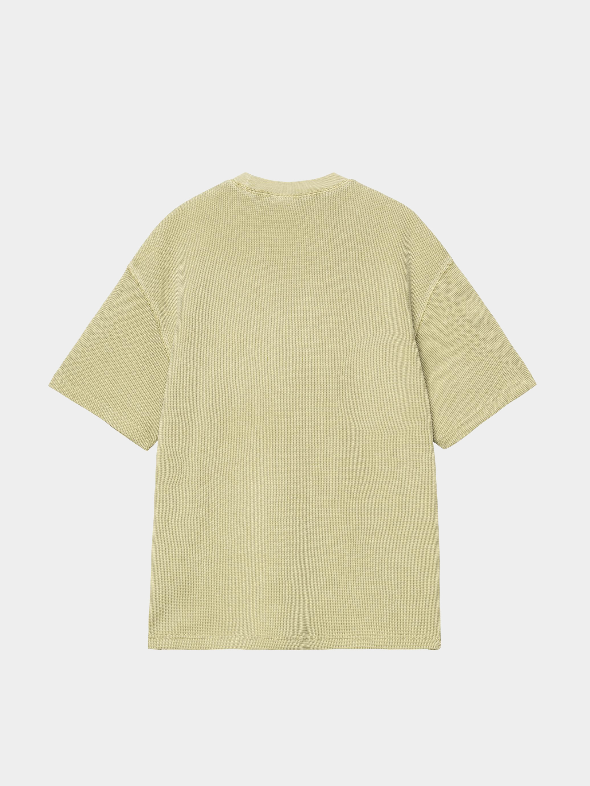Carhartt WIP T-Shirt Nelson Waffle (gentle green)