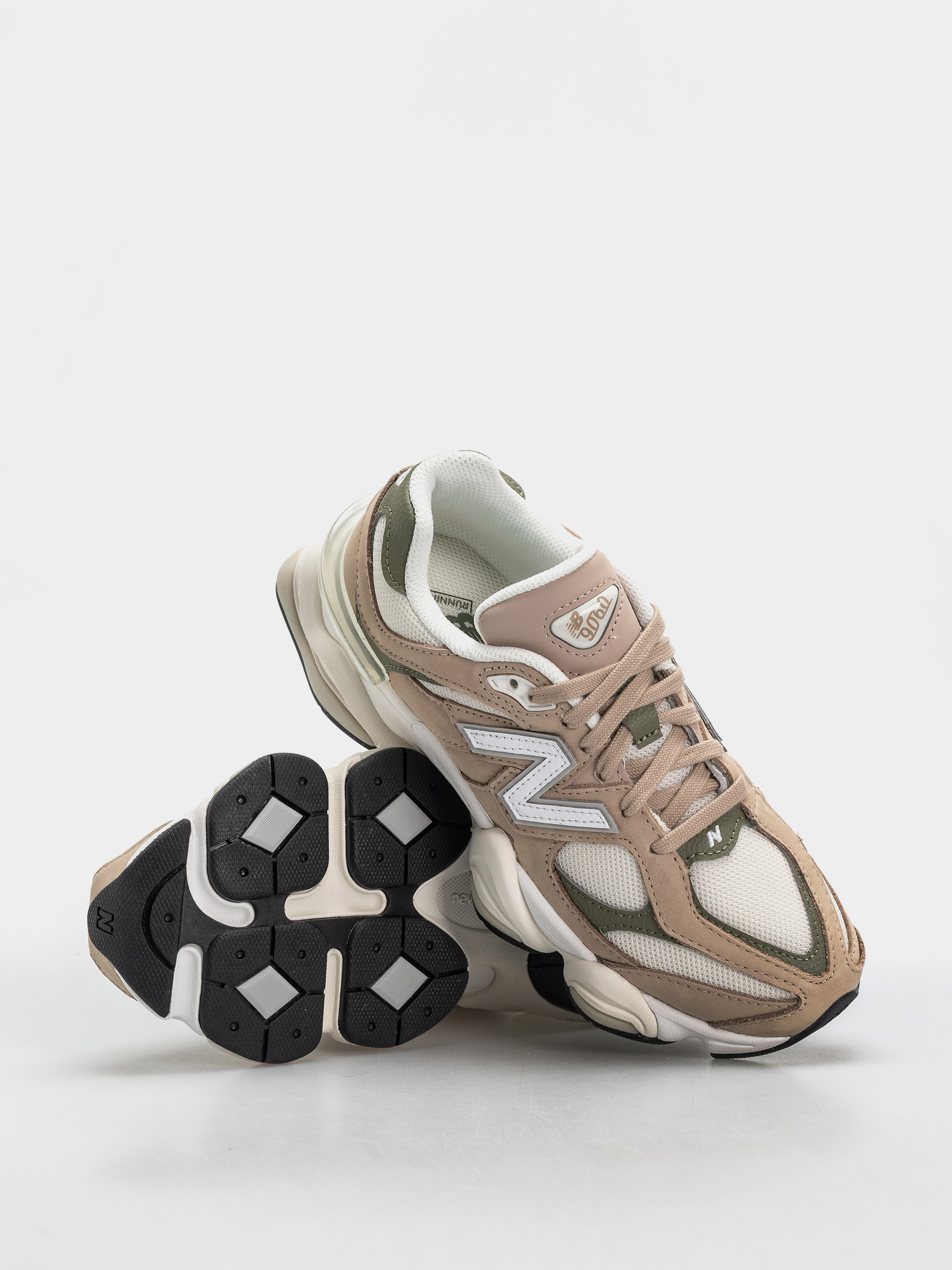 New Balance 9060 Shoes (mindful grey/dark olivine)