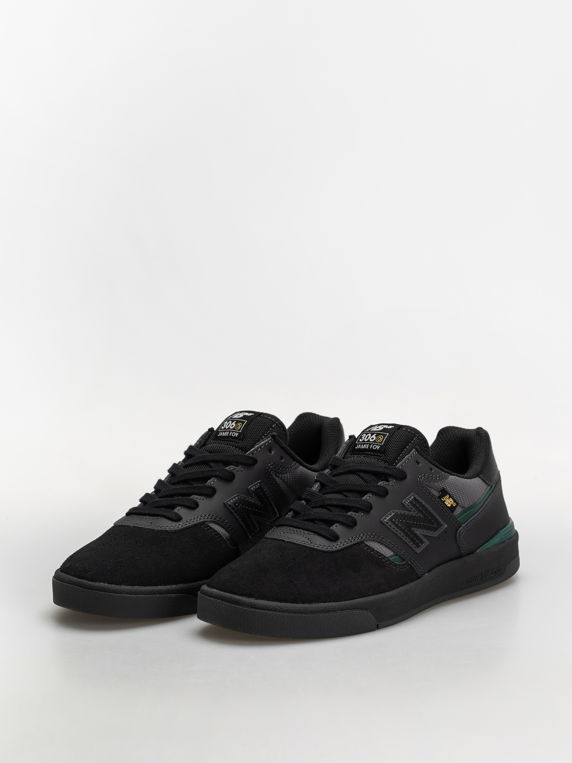 New Balance 306 Shoes (black/nightwatch green)
