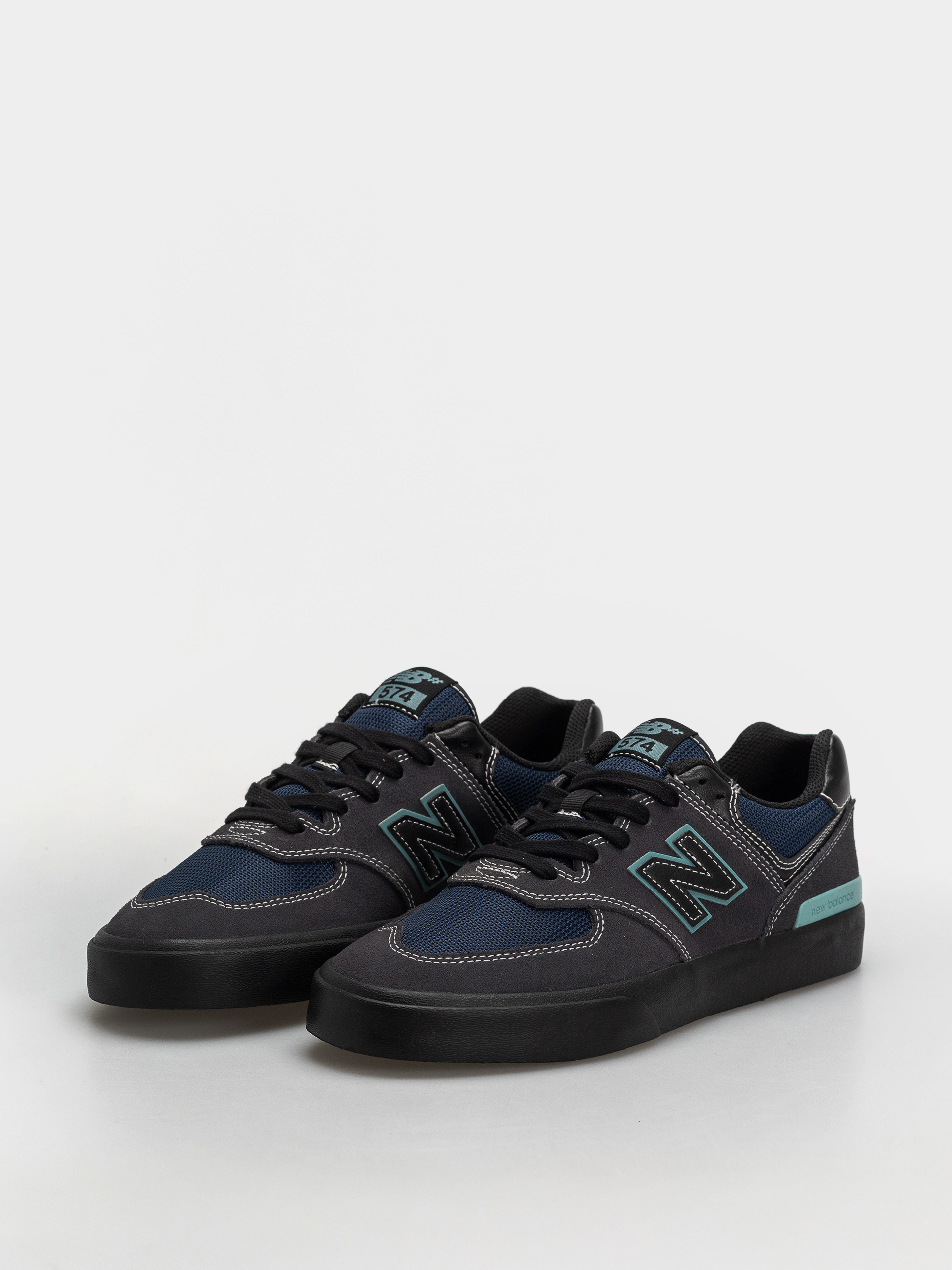 New Balance 574 Schuhe (faded black/faded teal)