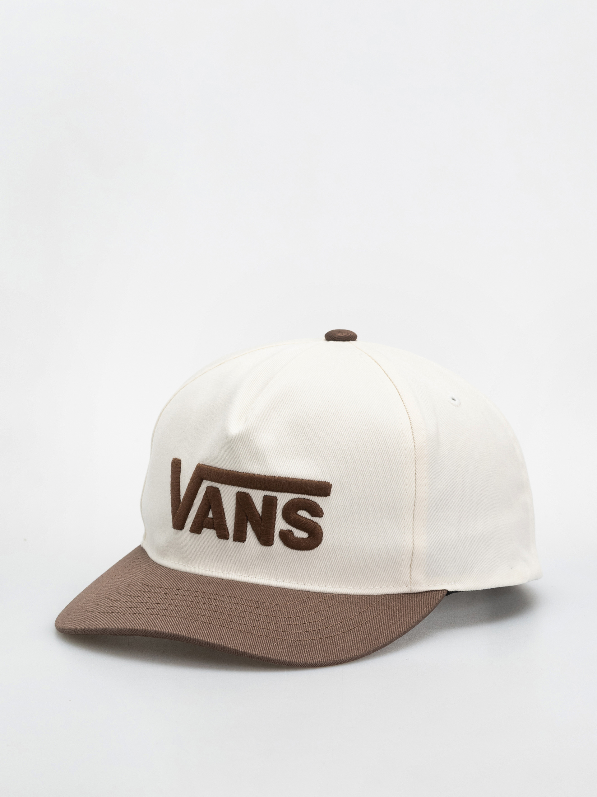Vans Drop V Logo Snapback Cap (vintage cocoa)