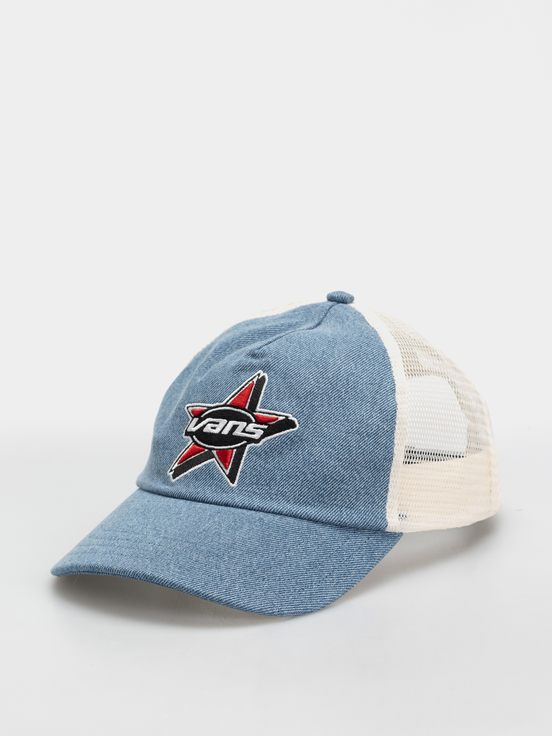 Vans Marked Jockey Trucker Cap (stonewash/blue)