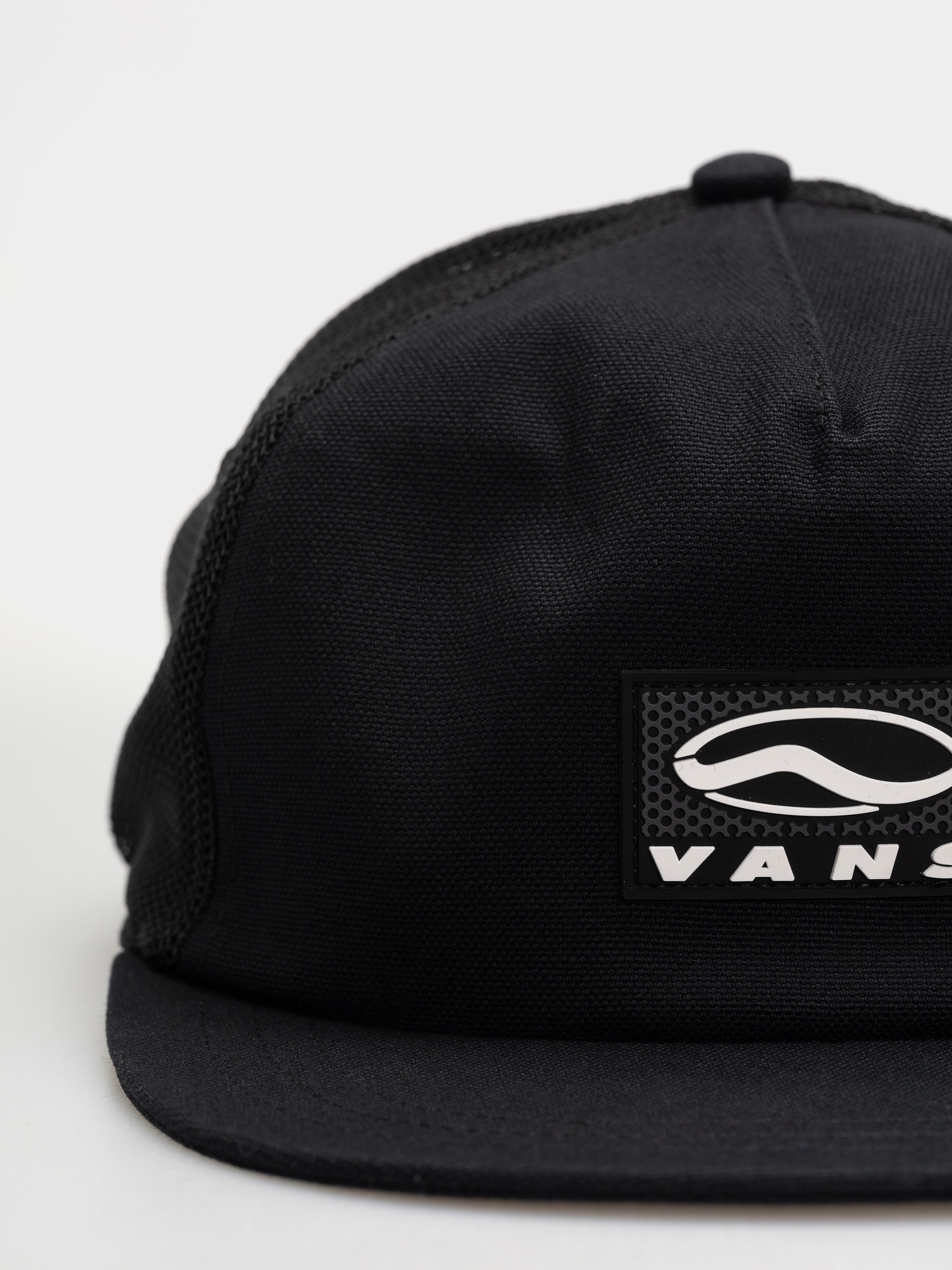Vans Sidestripe Unstructured Trucker Cap (black)