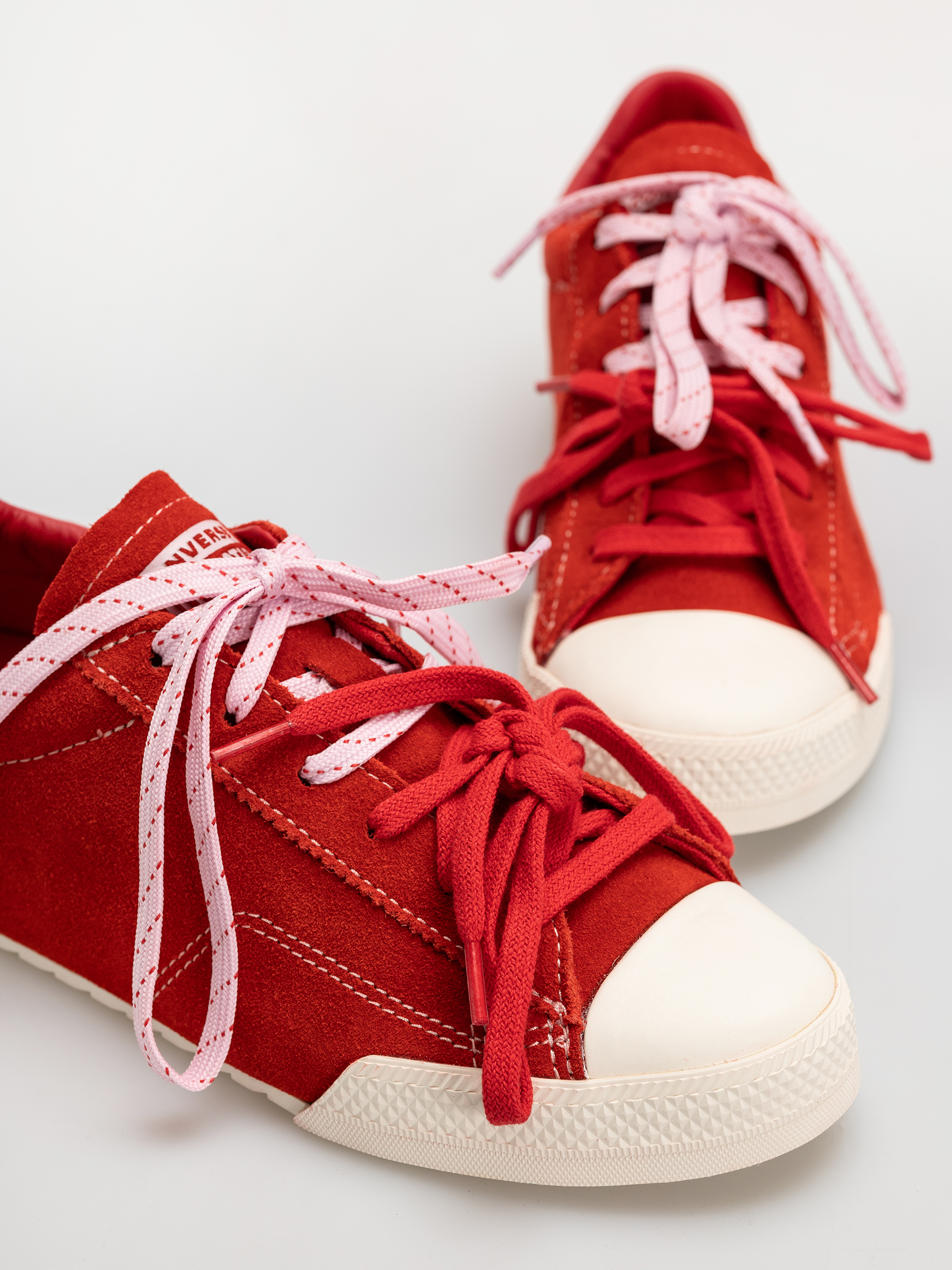 Converse Chuck Taylor Lo Ox Chucks (red/new found bloom/egret)