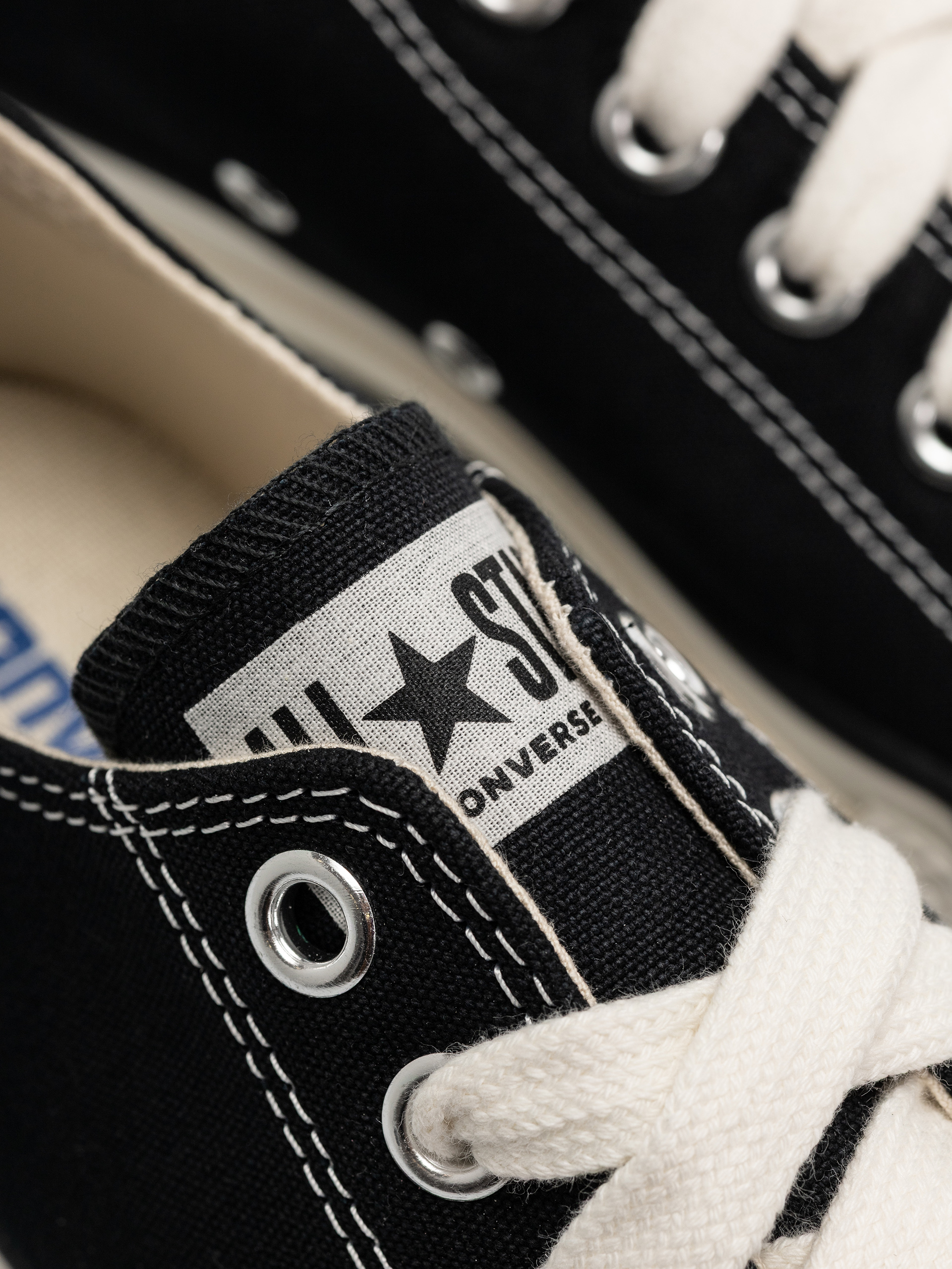 Converse Chuck Taylor Throwback Ox Chucks (black/vintage white)