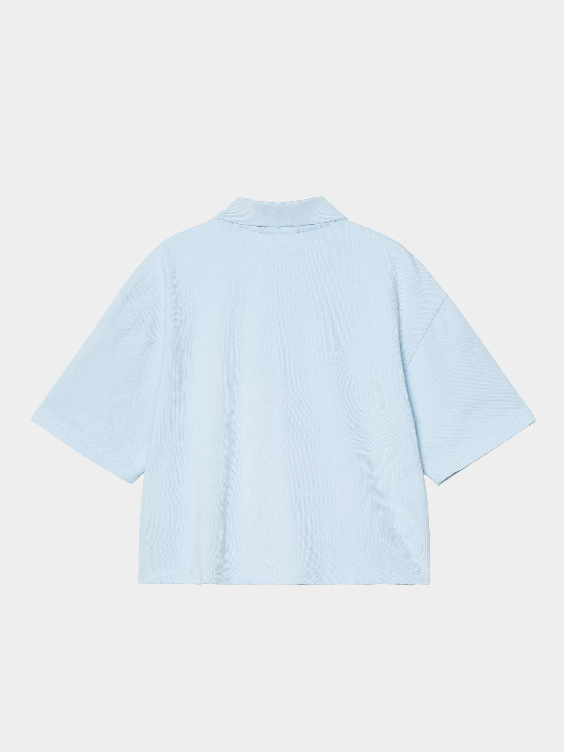 Carhartt WIP T-Shirt Script Polo Wmn (icaria/white)