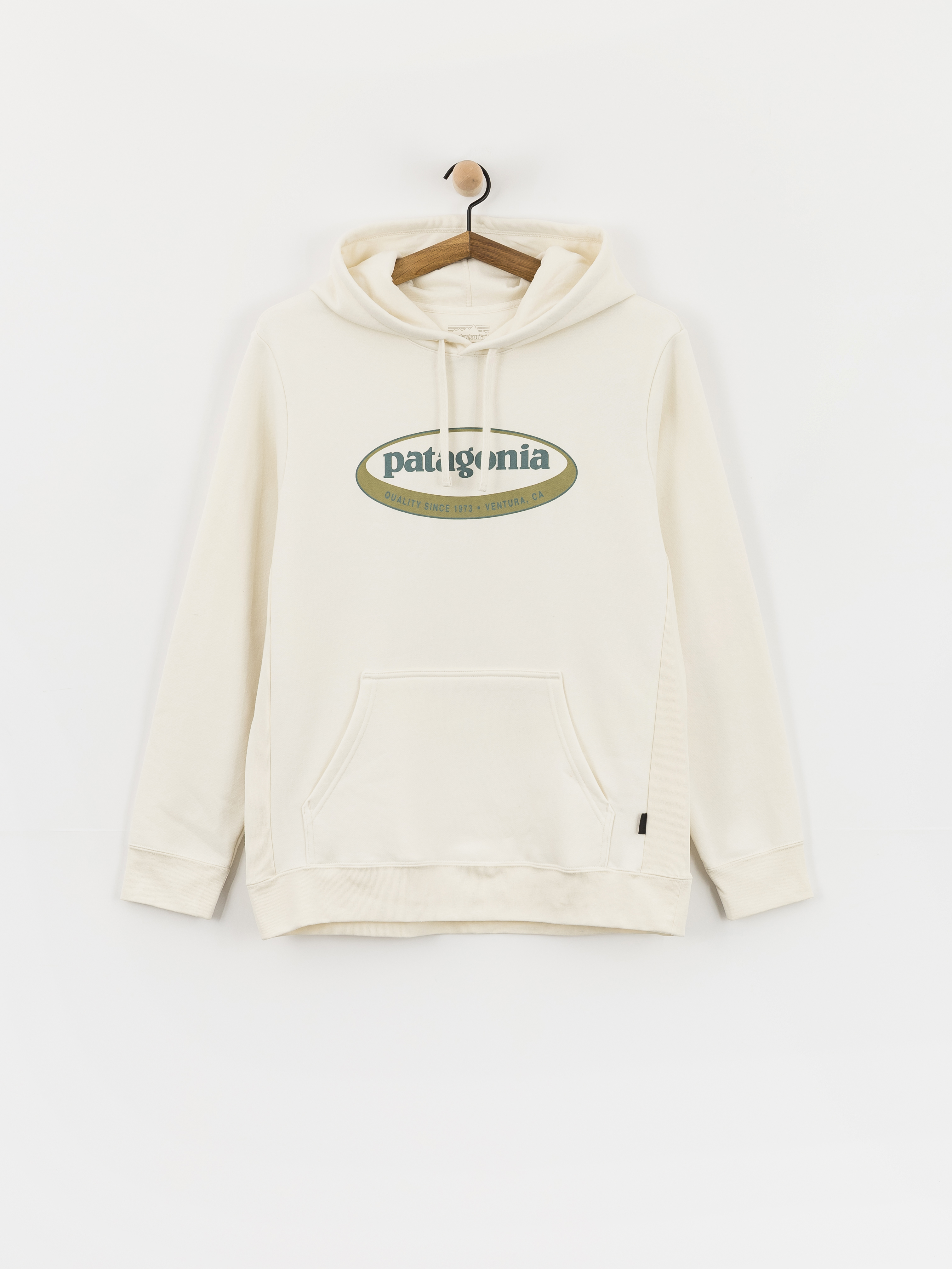 Patagonia 95 Oval Logo Uprisal HD Hoodie (birch white)