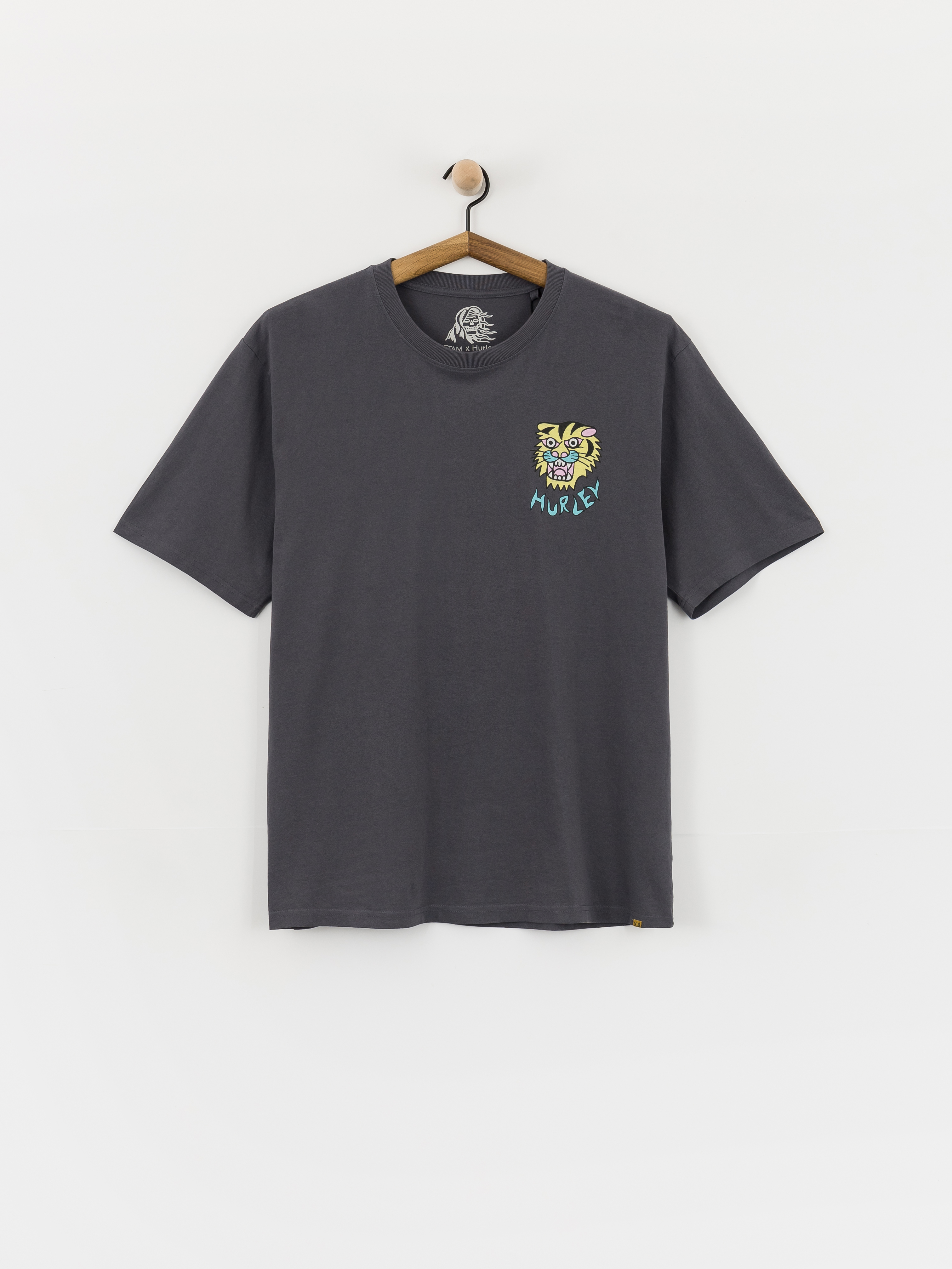 Hurley Etam Tiger T-Shirt (dark stone grey)