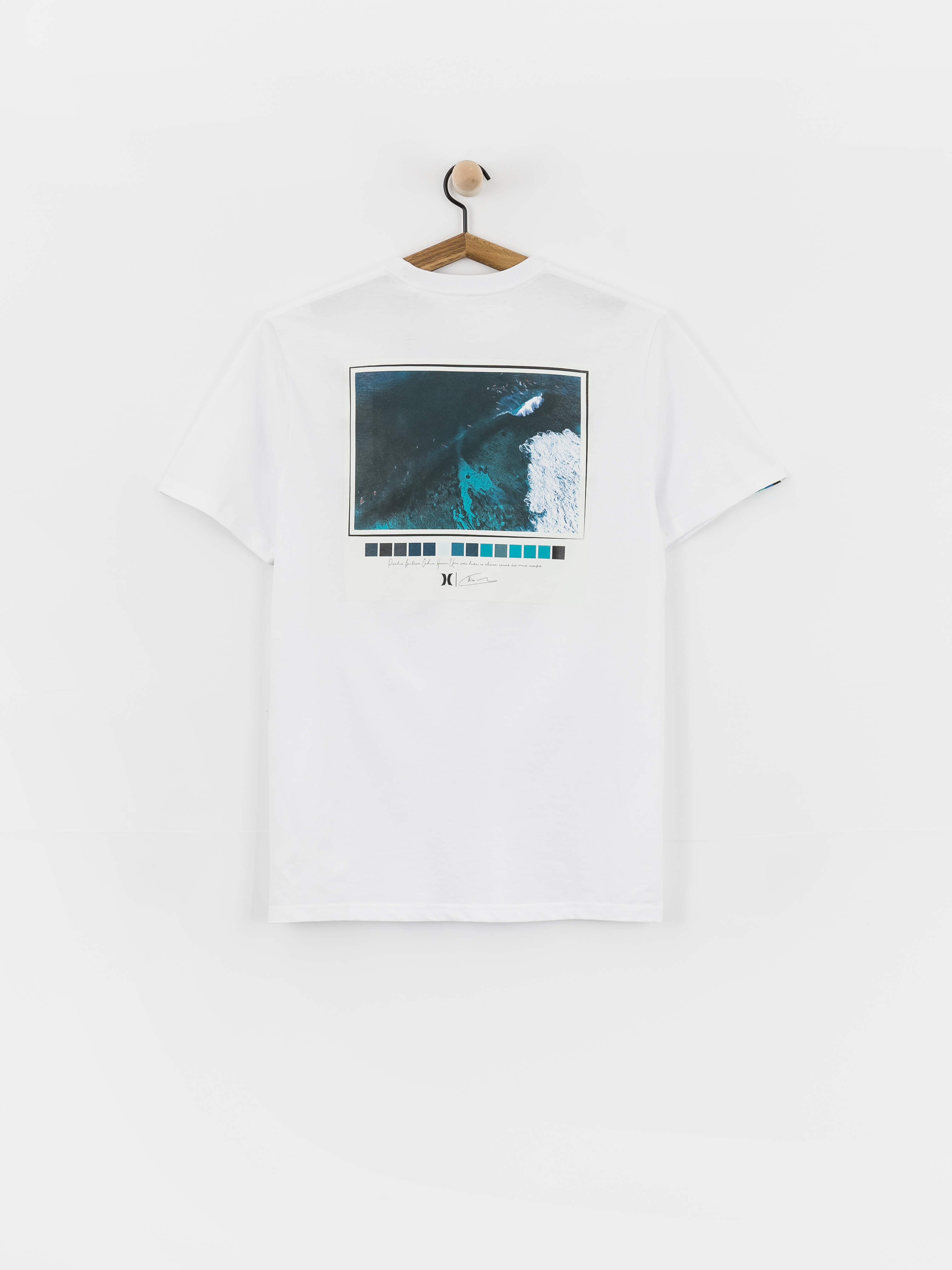 Hurley Helio Pipeline Photo T-Shirt (white)