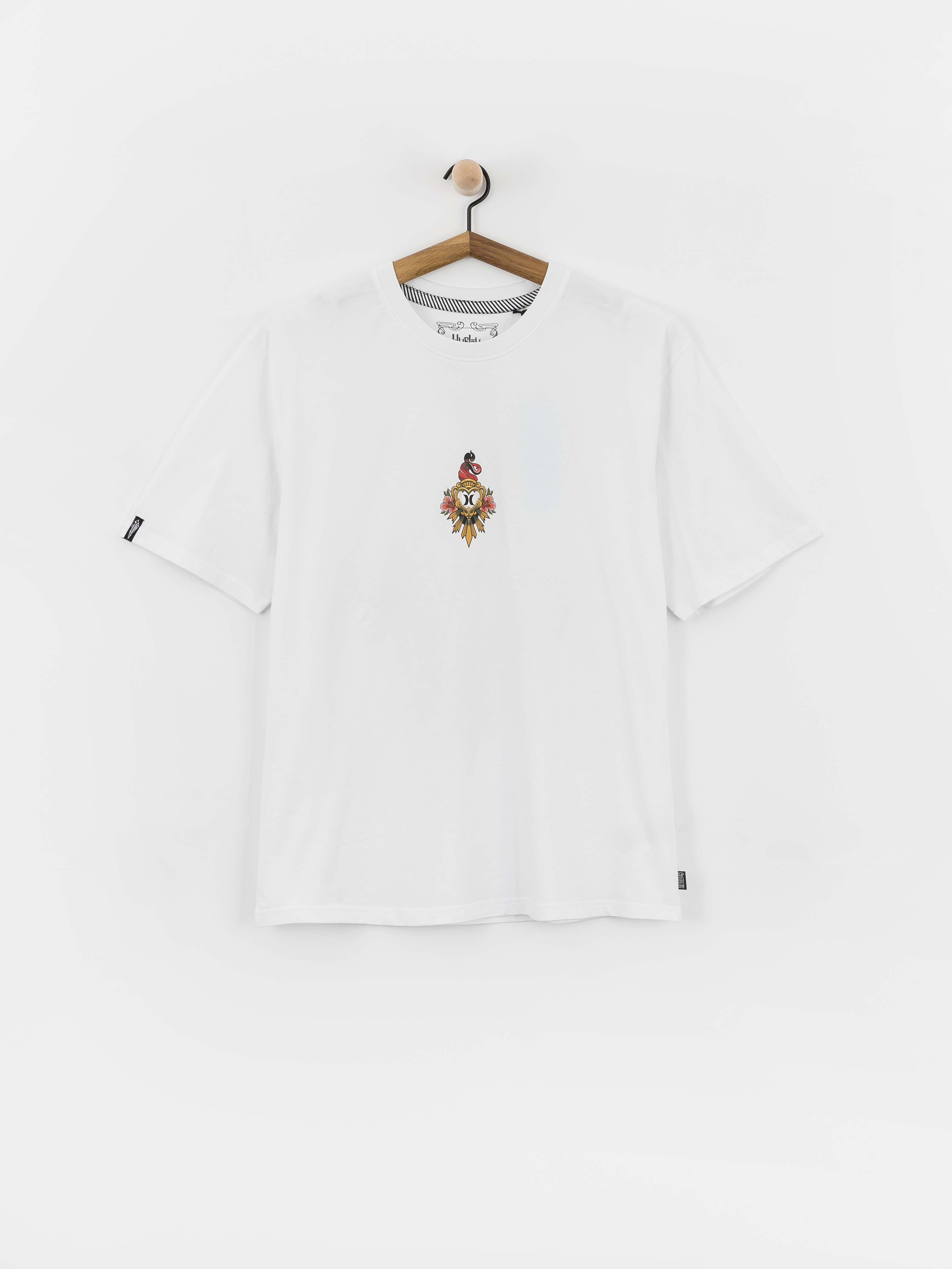 Hurley Tattoo Trudy Heart T-Shirt (white)