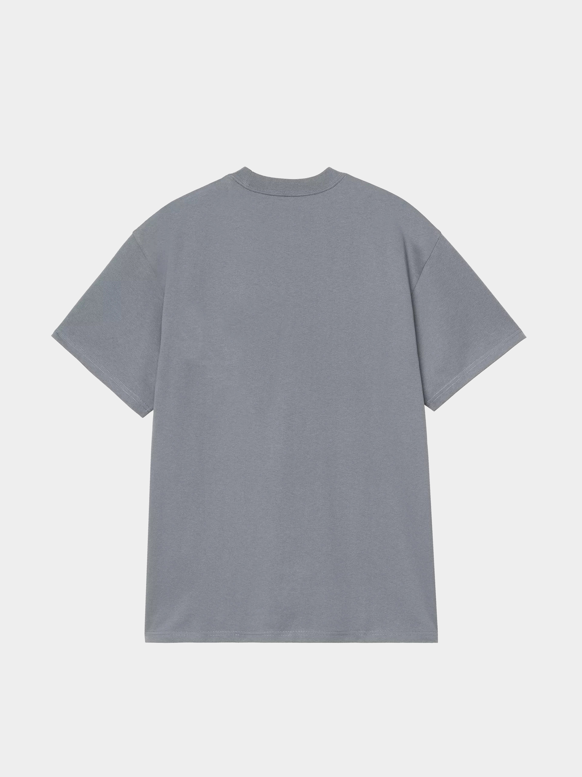Carhartt WIP T-Shirt Longhand Pocket (cozy blue/white)