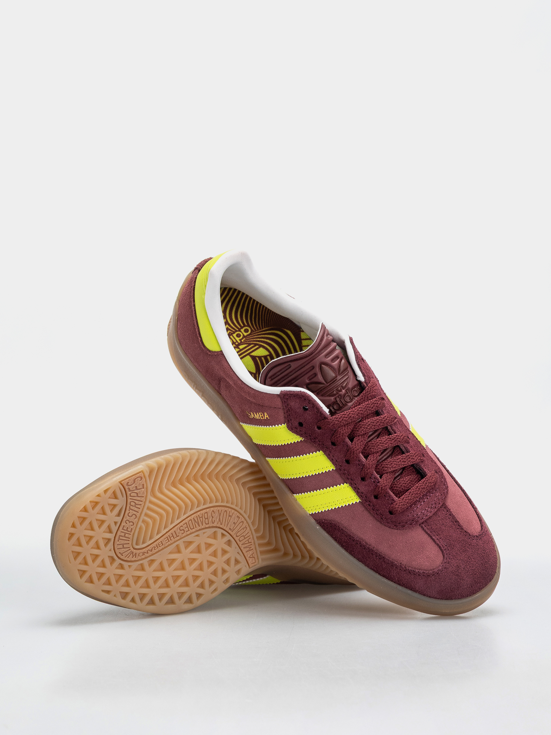 adidas Puig Samba Shoes (maroon/sesoye/shared)