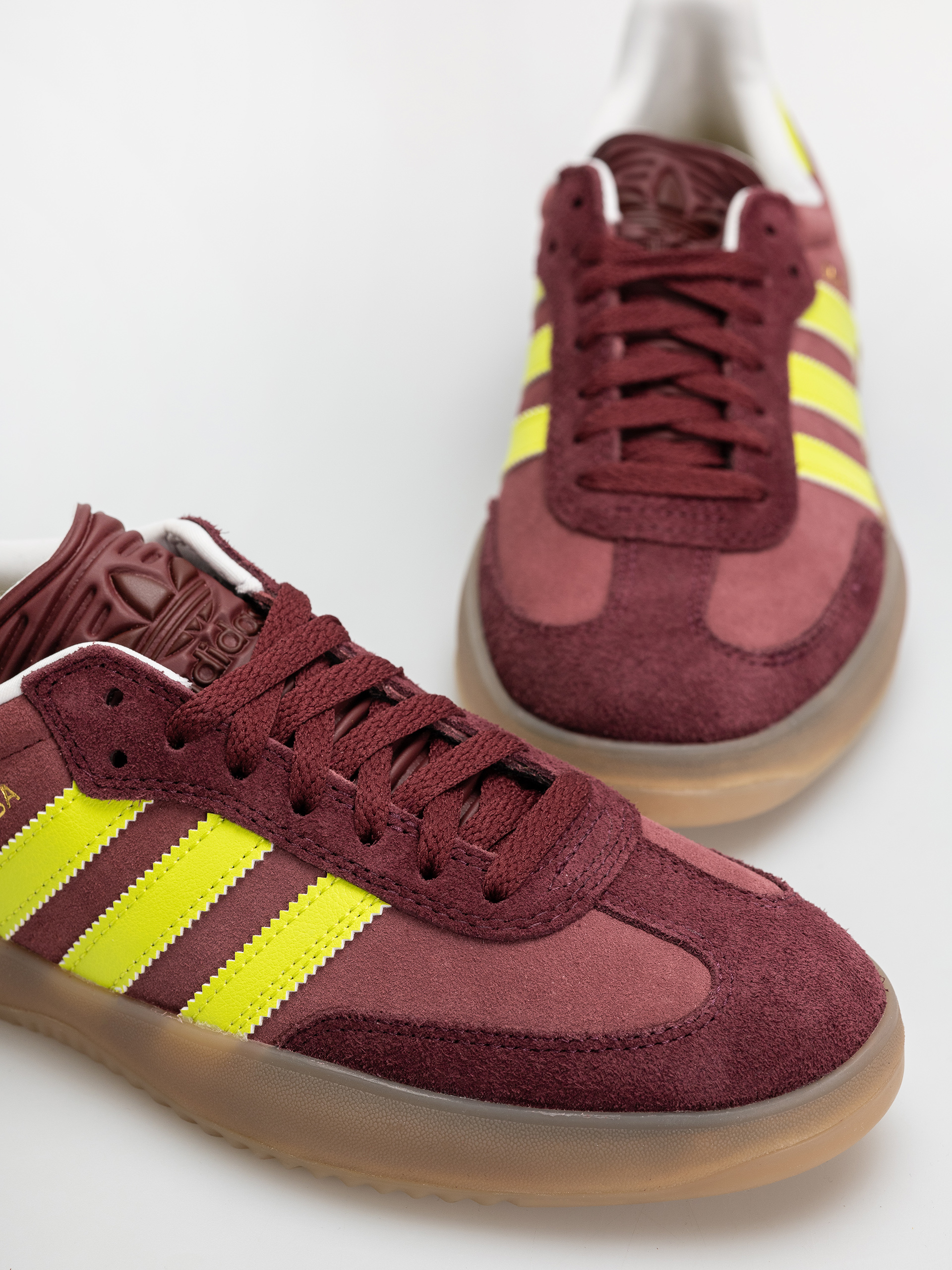 adidas Puig Samba Shoes (maroon/sesoye/shared)