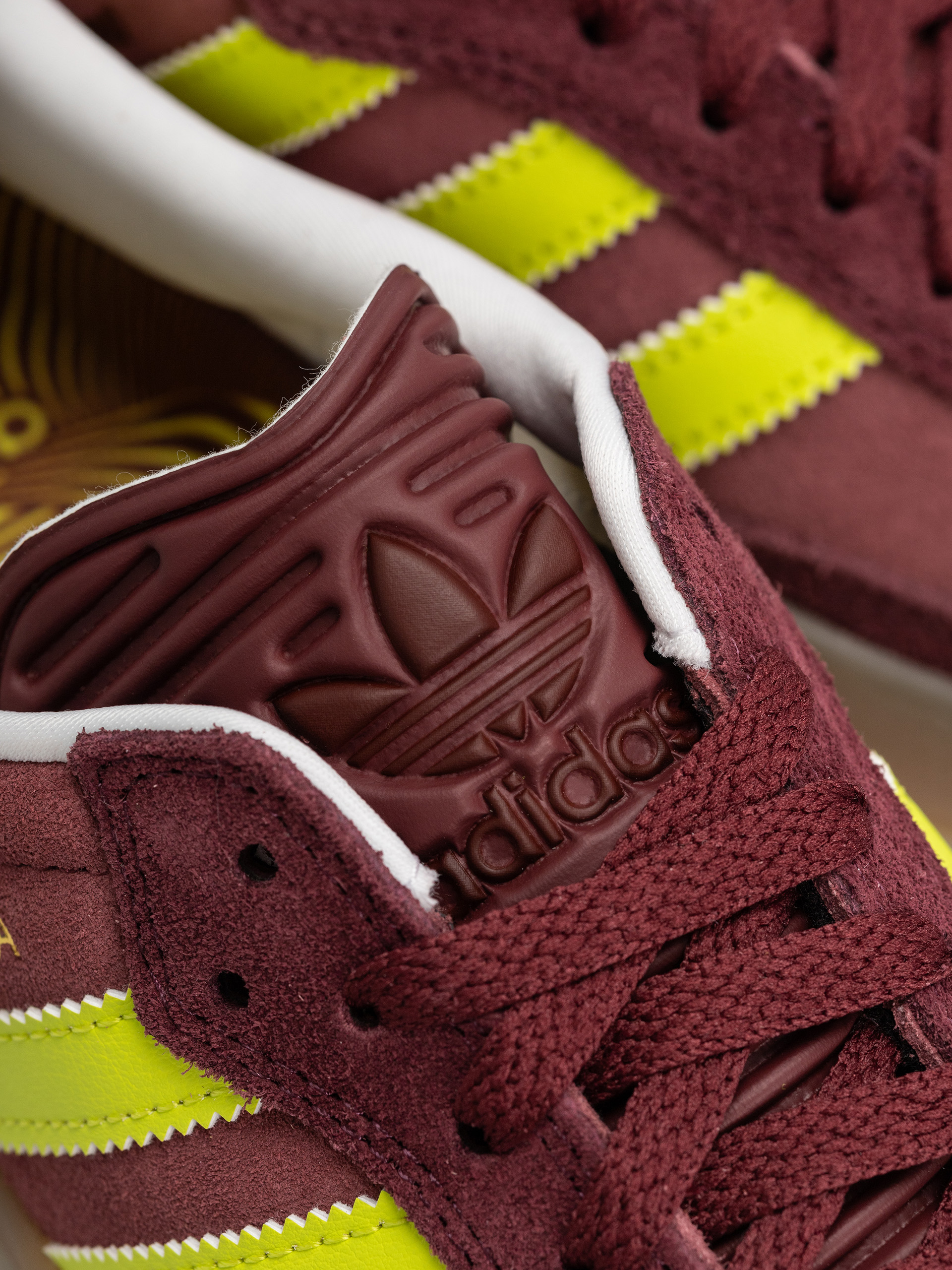 adidas Puig Samba Shoes (maroon/sesoye/shared)