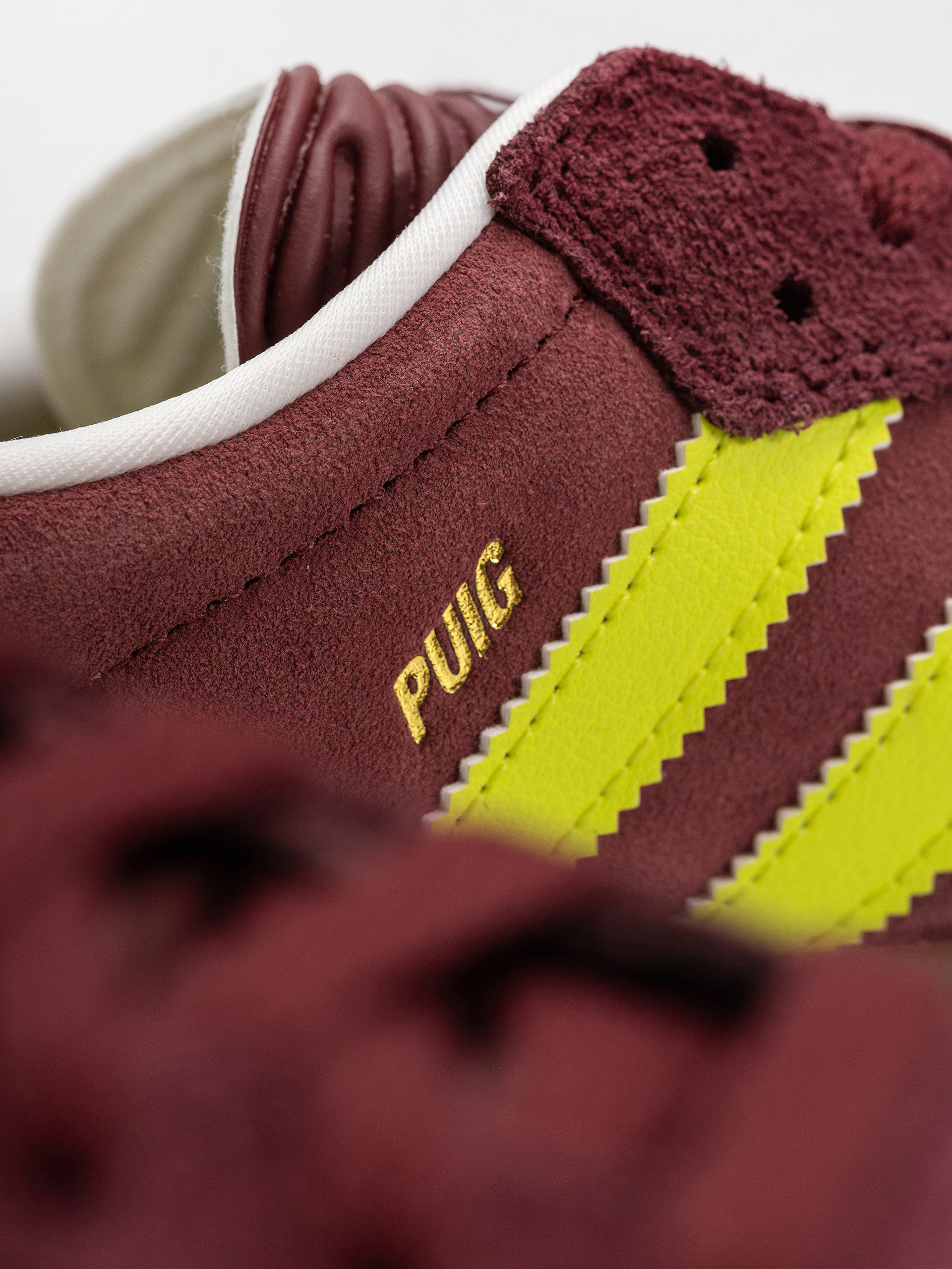 adidas Puig Samba Shoes (maroon/sesoye/shared)