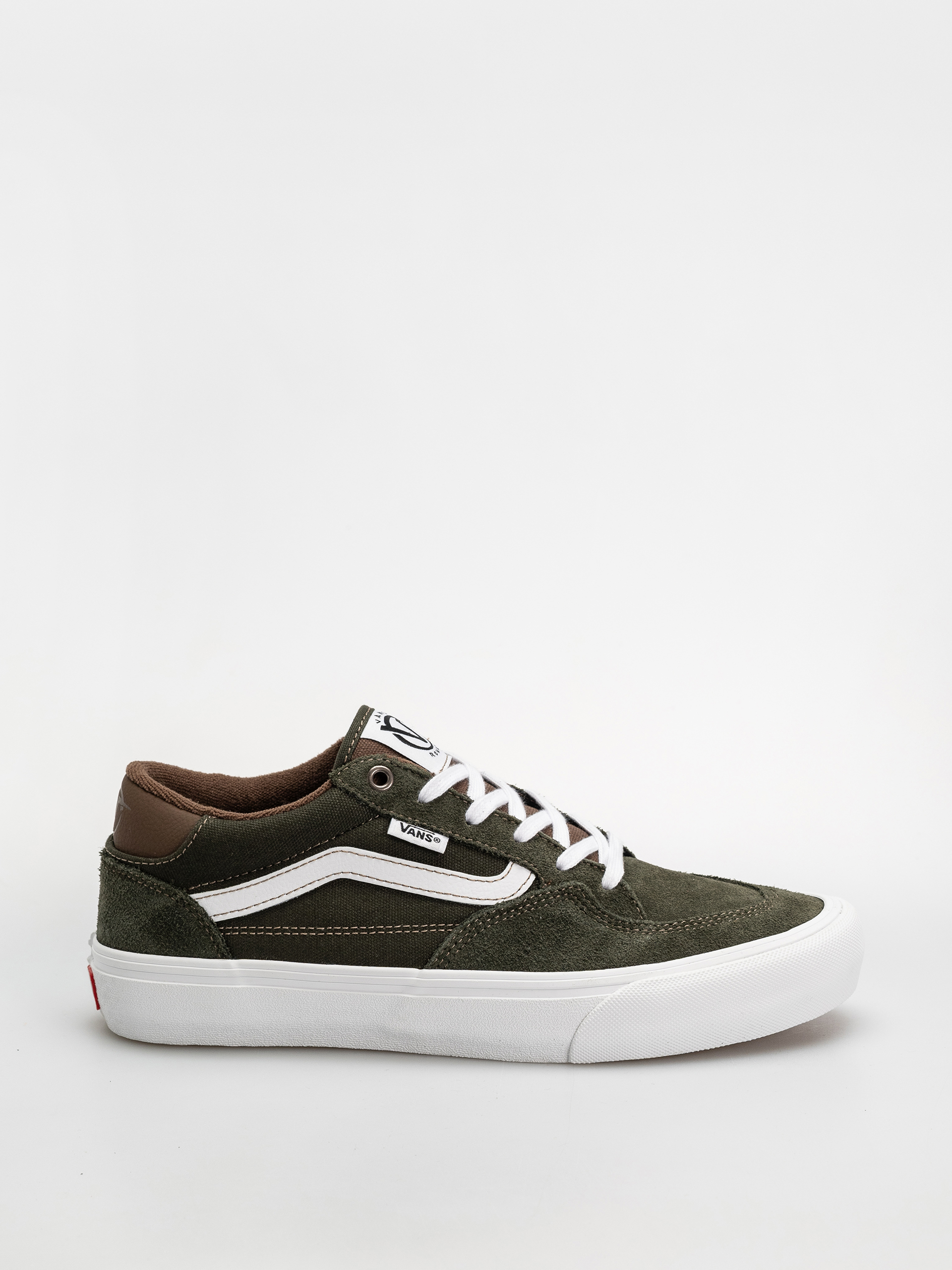 Vans Skate Rowan Shoes (green/brown)
