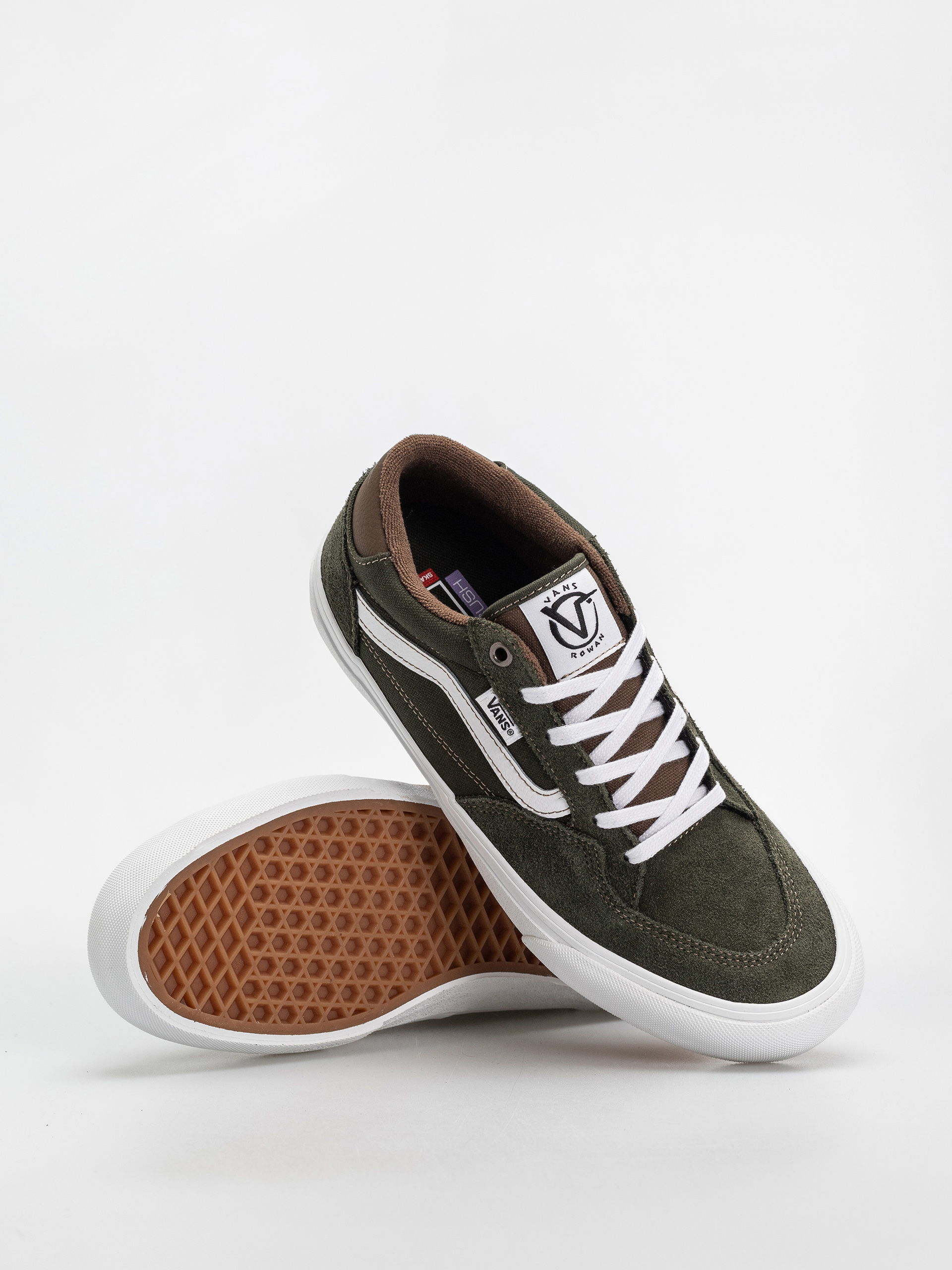 Vans Skate Rowan Schuhe (green/brown)
