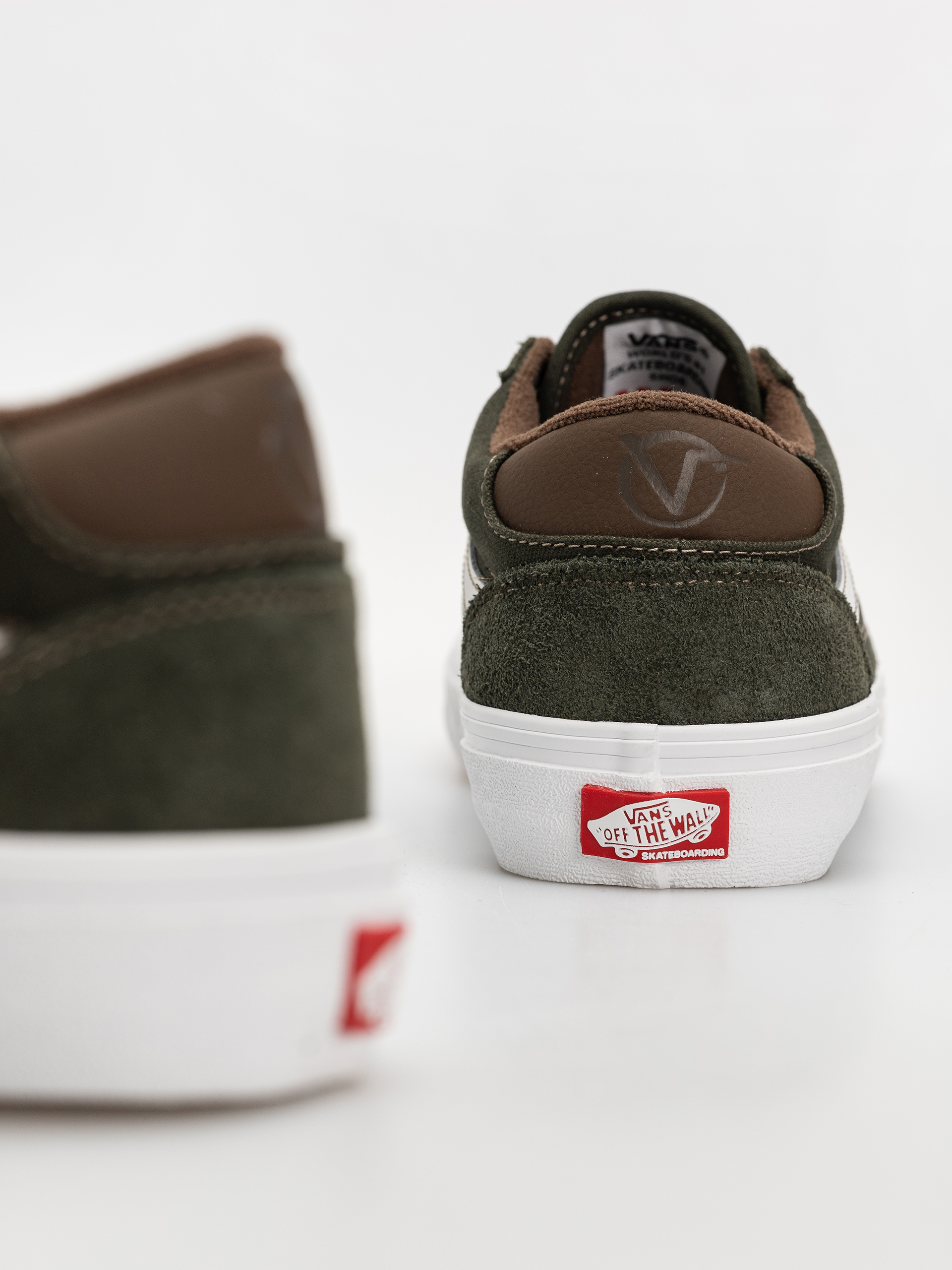 Vans Skate Rowan Shoes (green/brown)