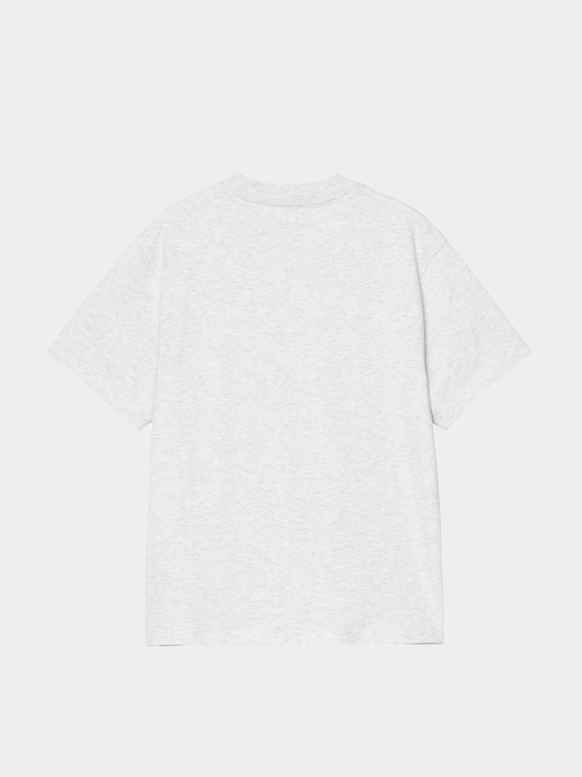 Carhartt WIP T-Shirt Pocket Heart Wmn (ash heather/red)