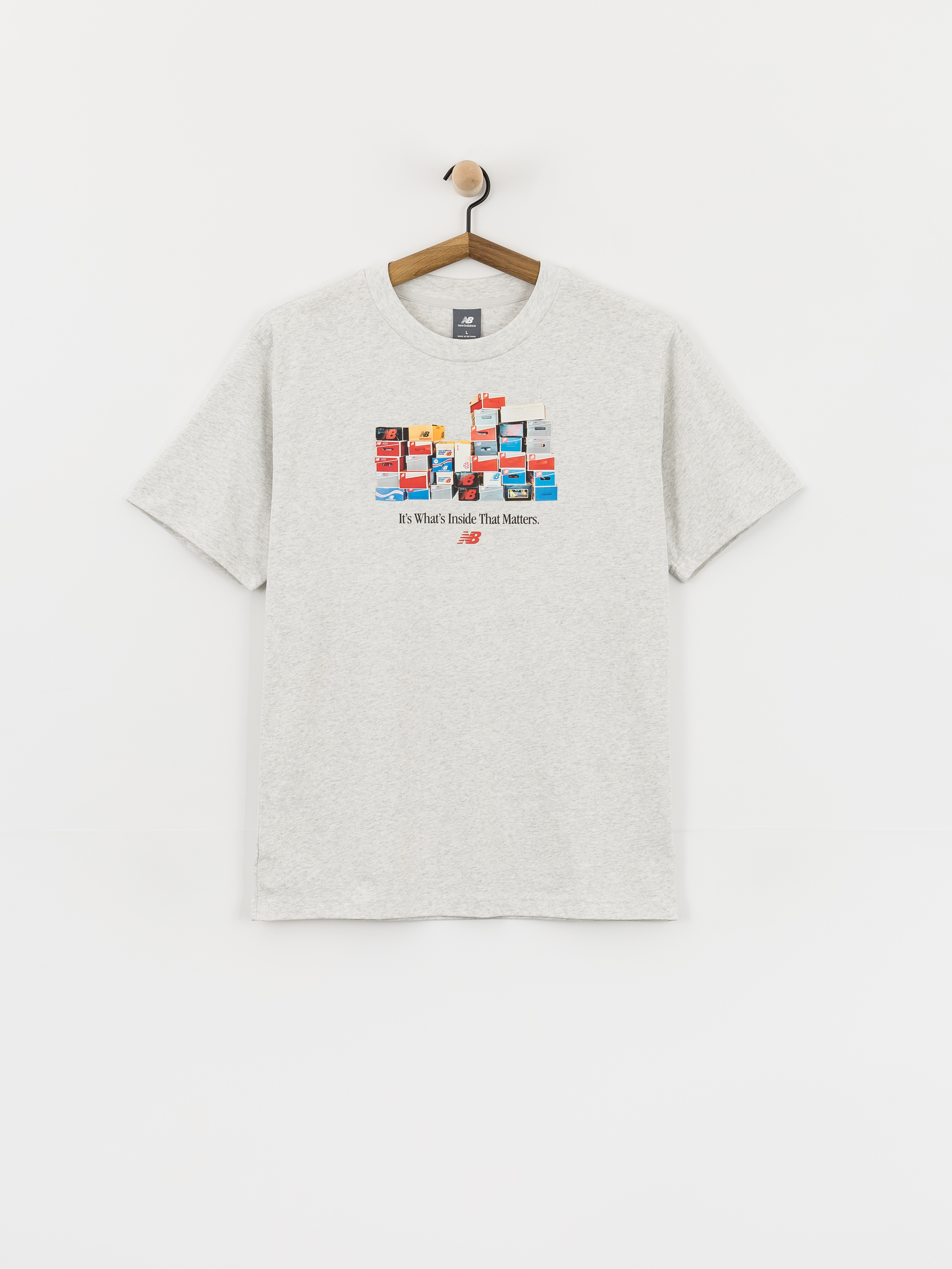 New Balance Boxes T-Shirt (ash heather)