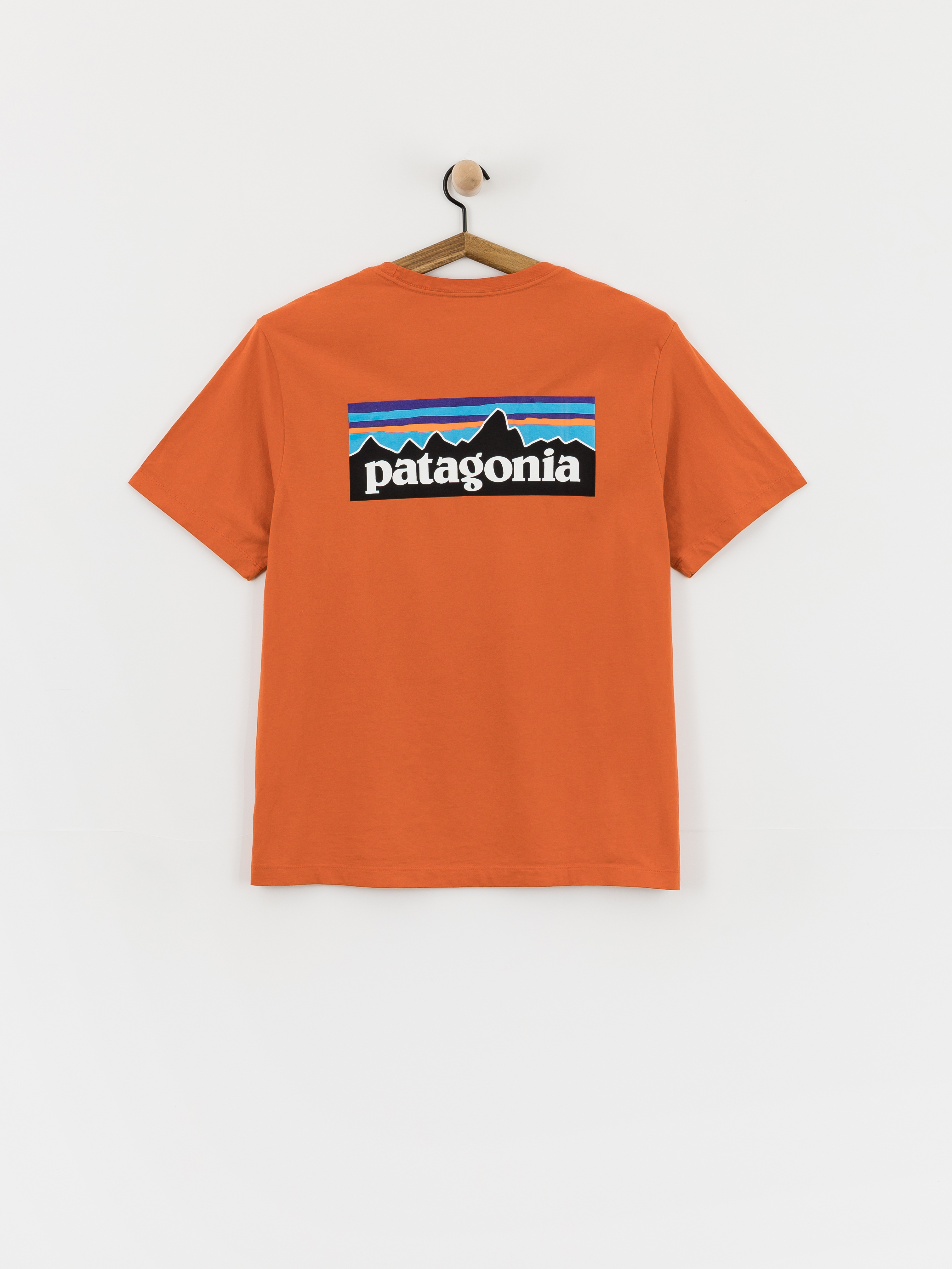 Patagonia P 6 Logo T-Shirt (coal orange)