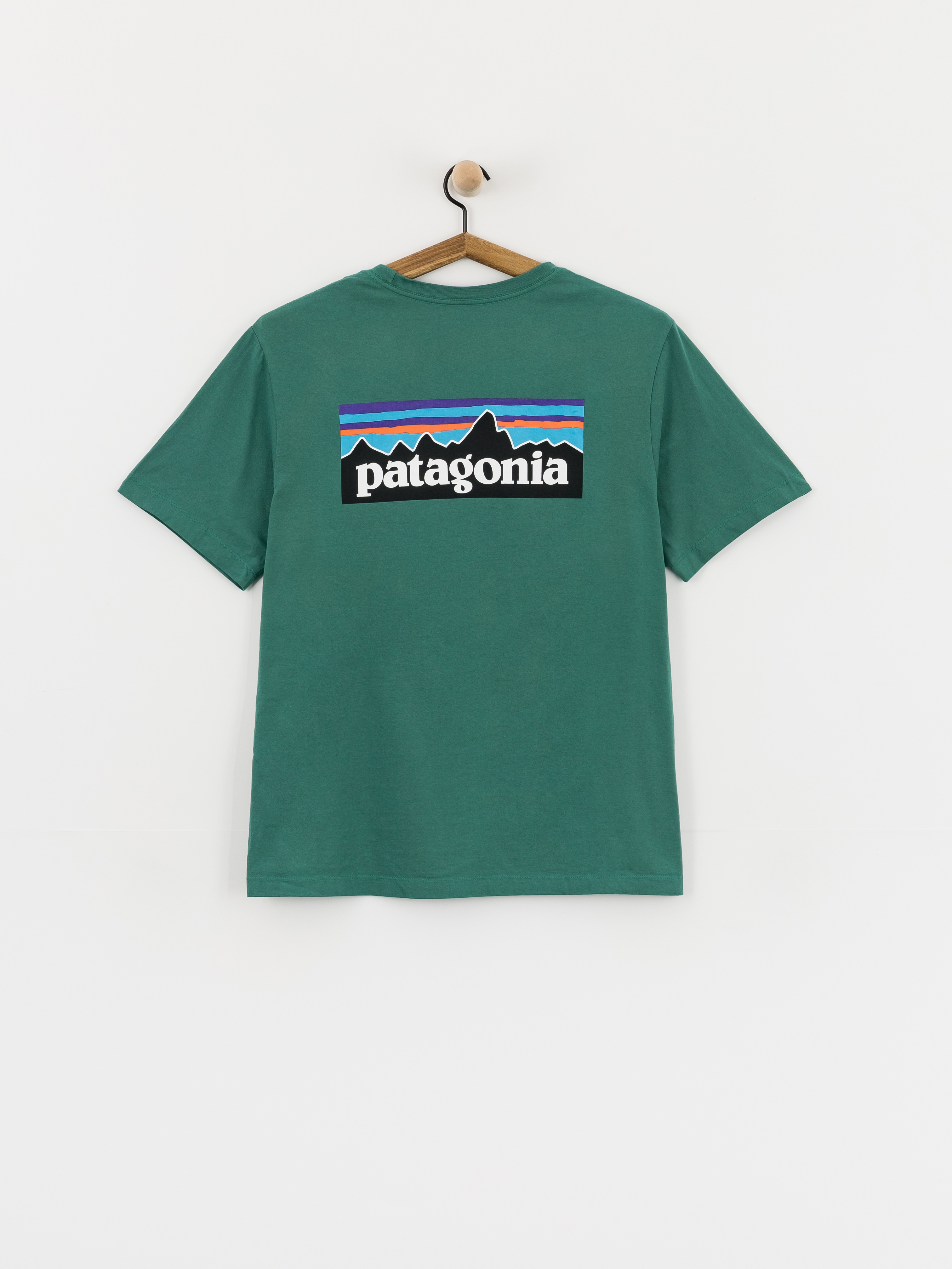 Patagonia P 6 Logo T-Shirt (gem green)