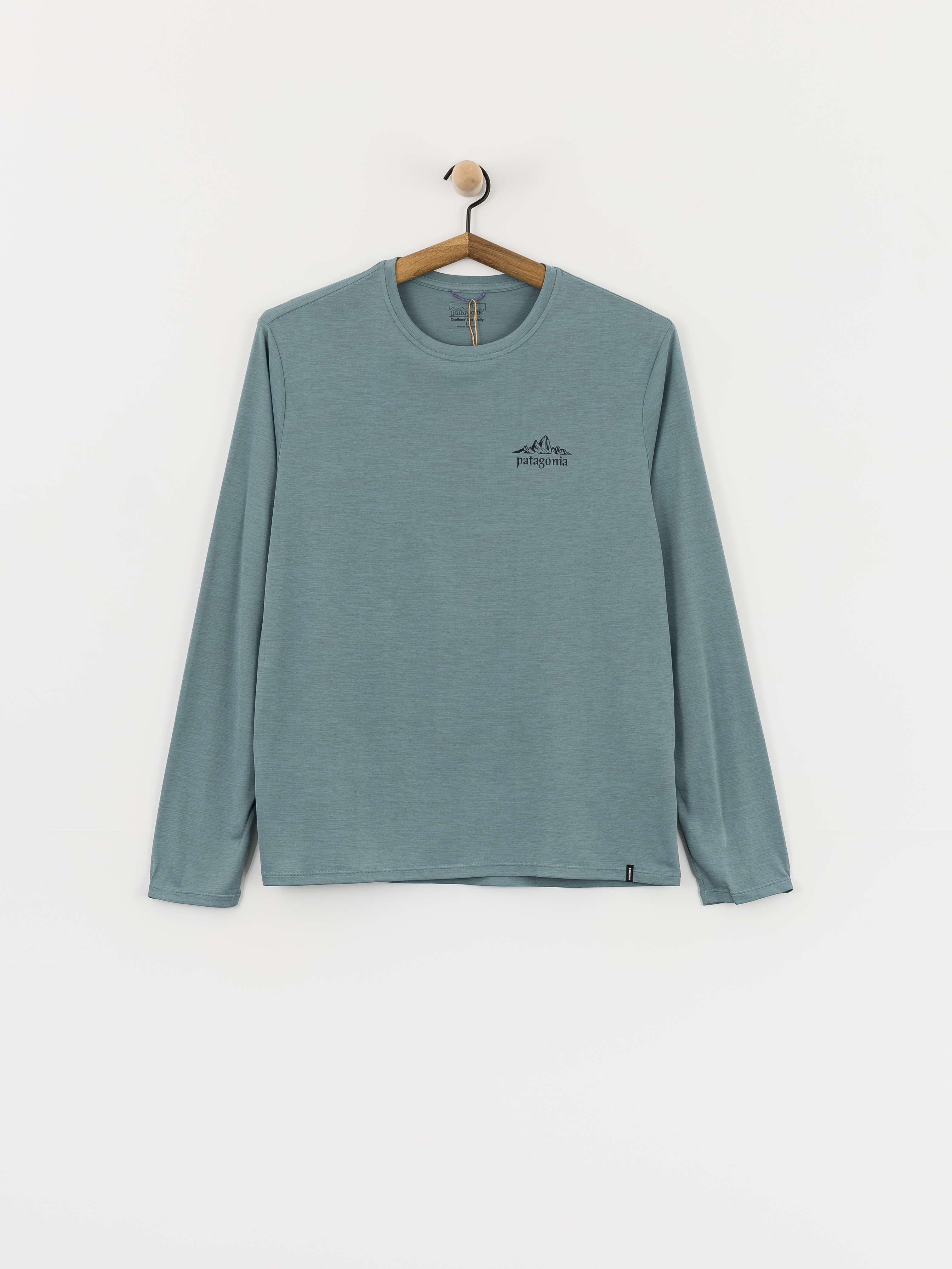 Patagonia Capilene Cool Cloud Crag Longsleeve (blue sage/light blue sage)