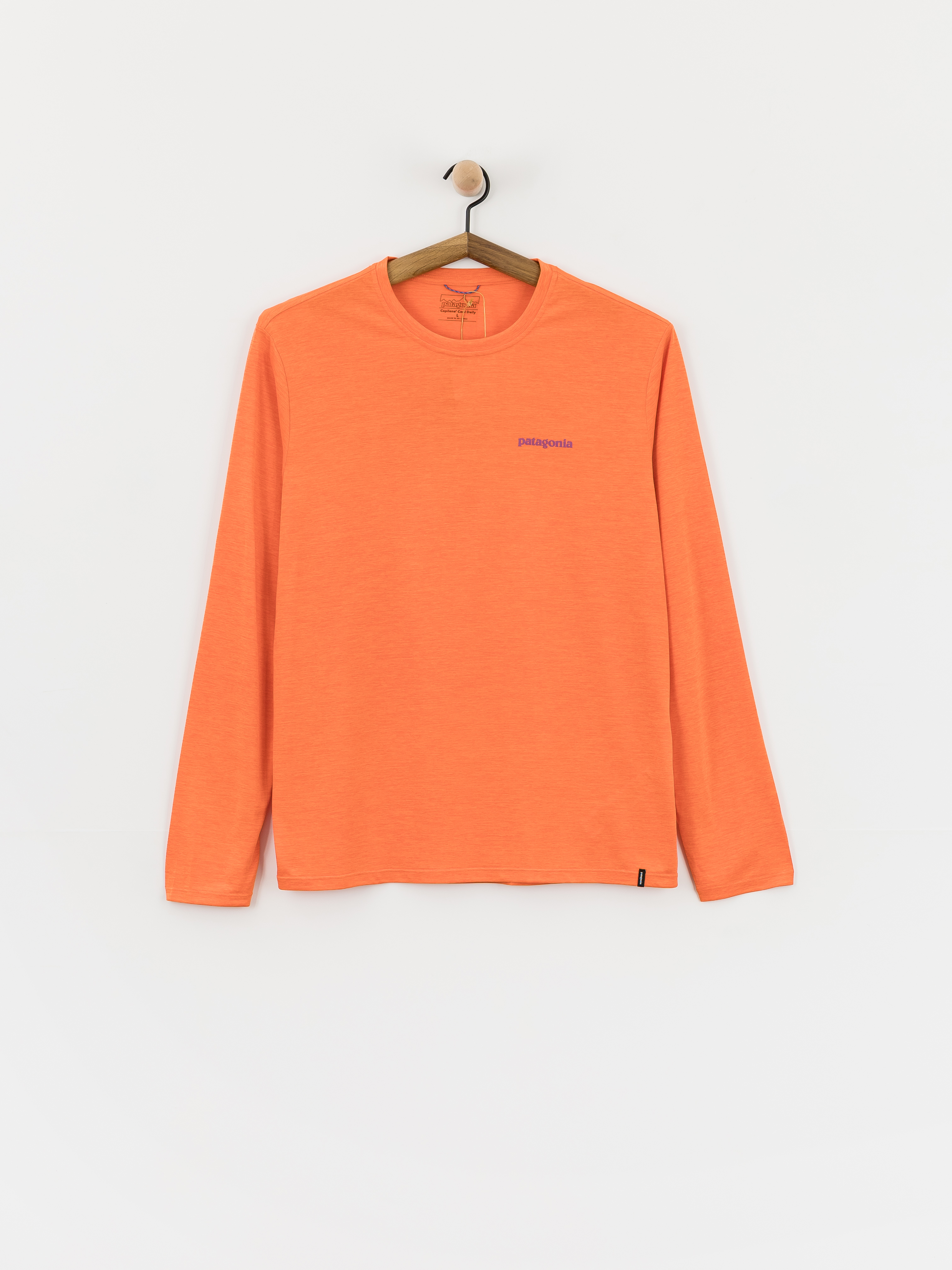 Patagonia Capilene Cool Boardshort Logo Longsleeve (orange peel/light orange peel)