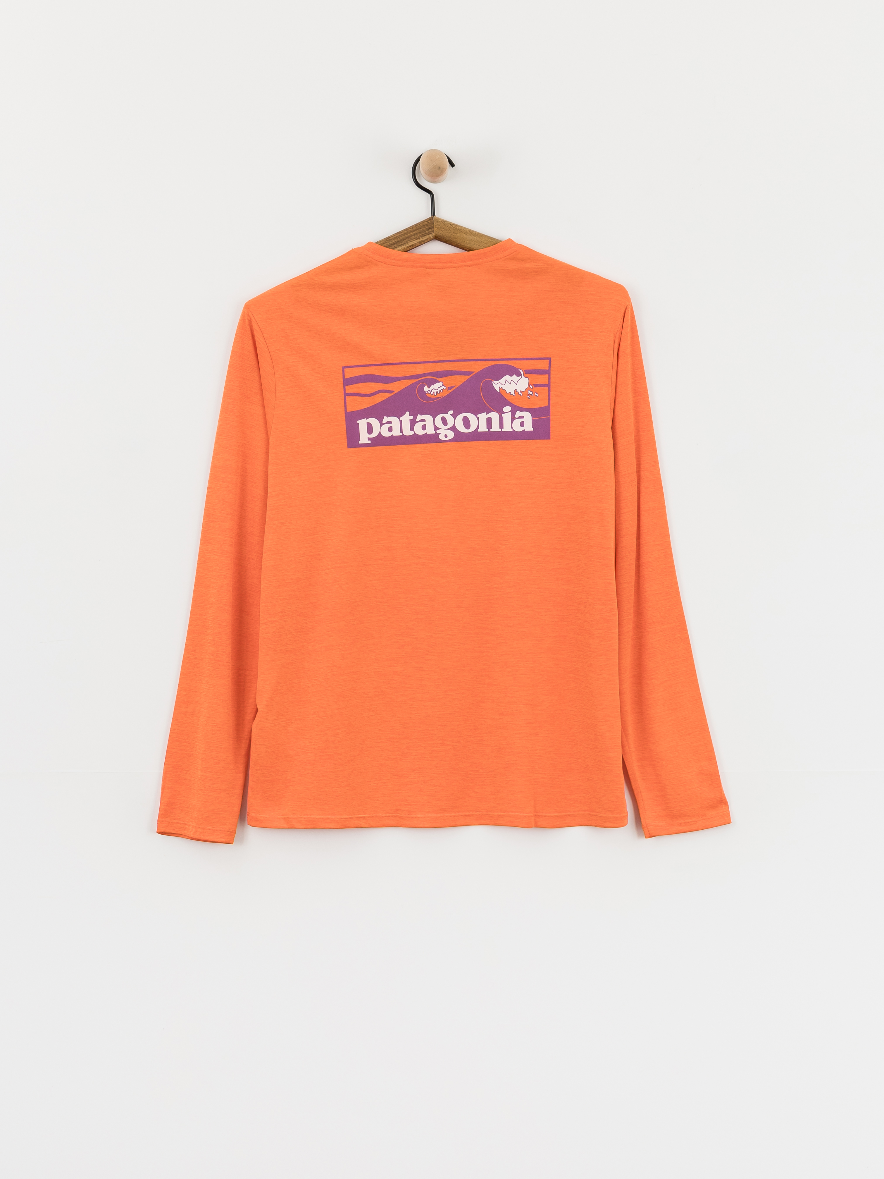 Patagonia Capilene Cool Boardshort Logo Longsleeve (orange peel/light orange peel)