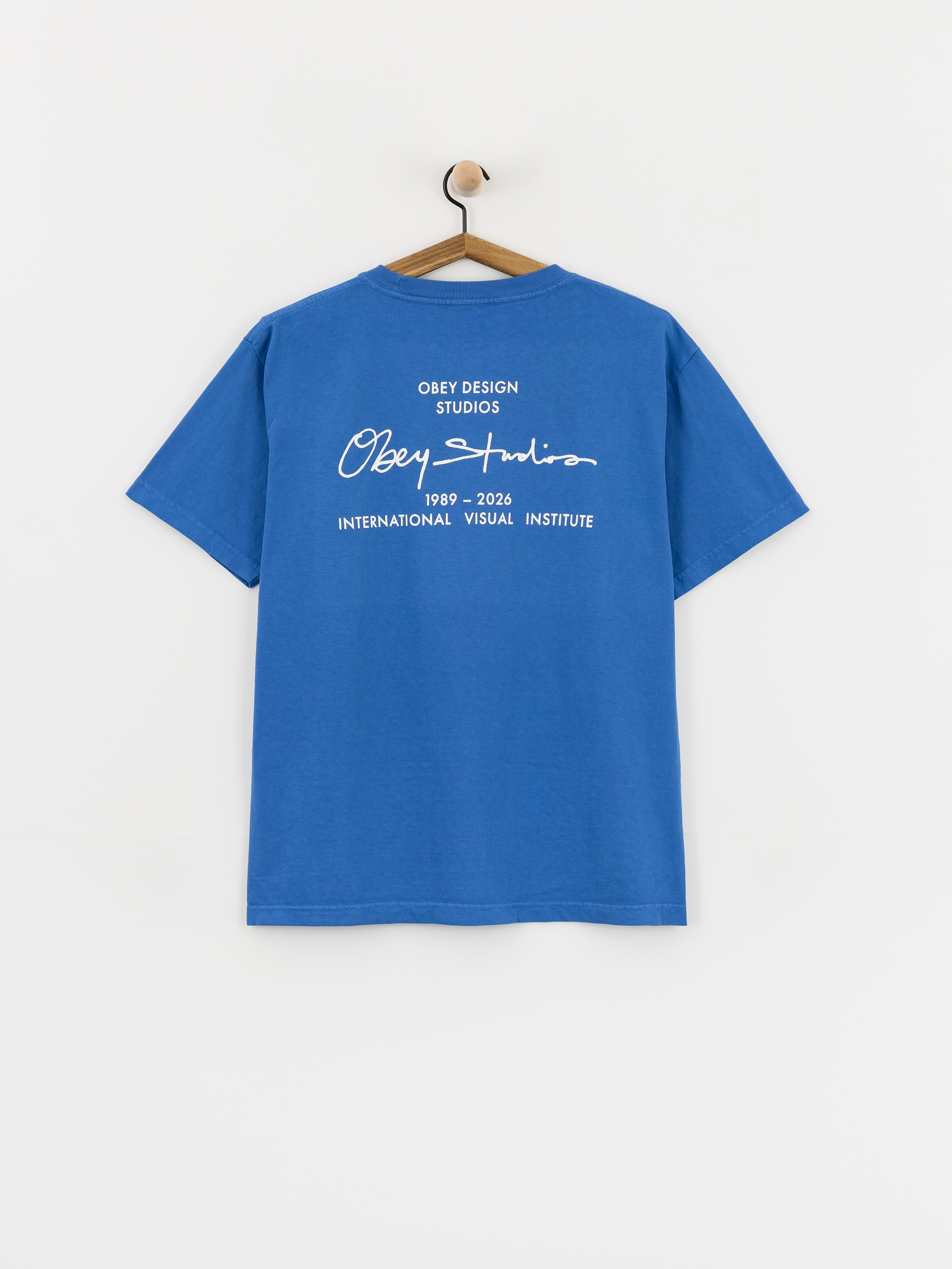 OBEY Institute T-Shirt (pigment electric indigo)