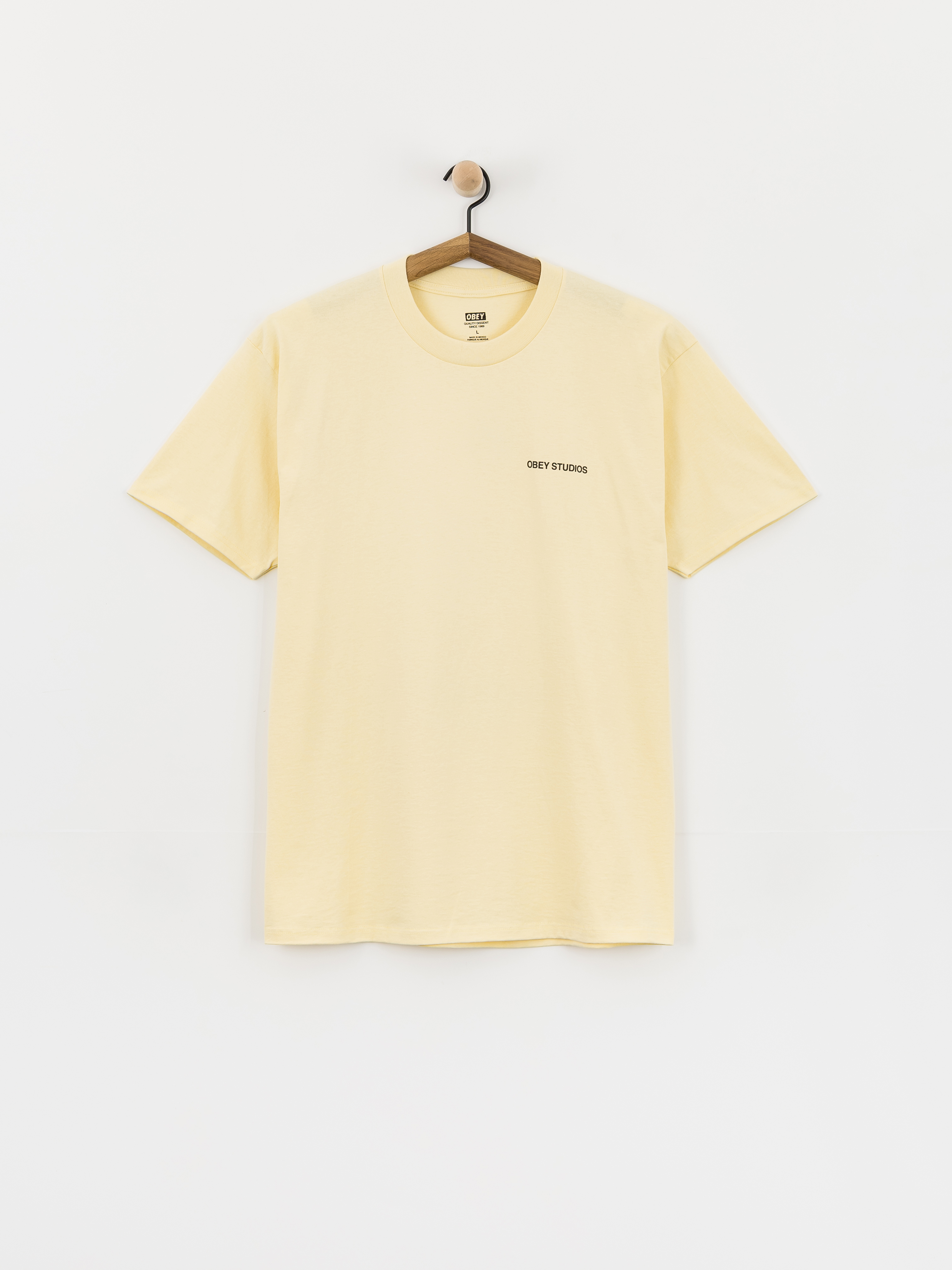 OBEY Moves Of Life T-Shirt (pale yellow)