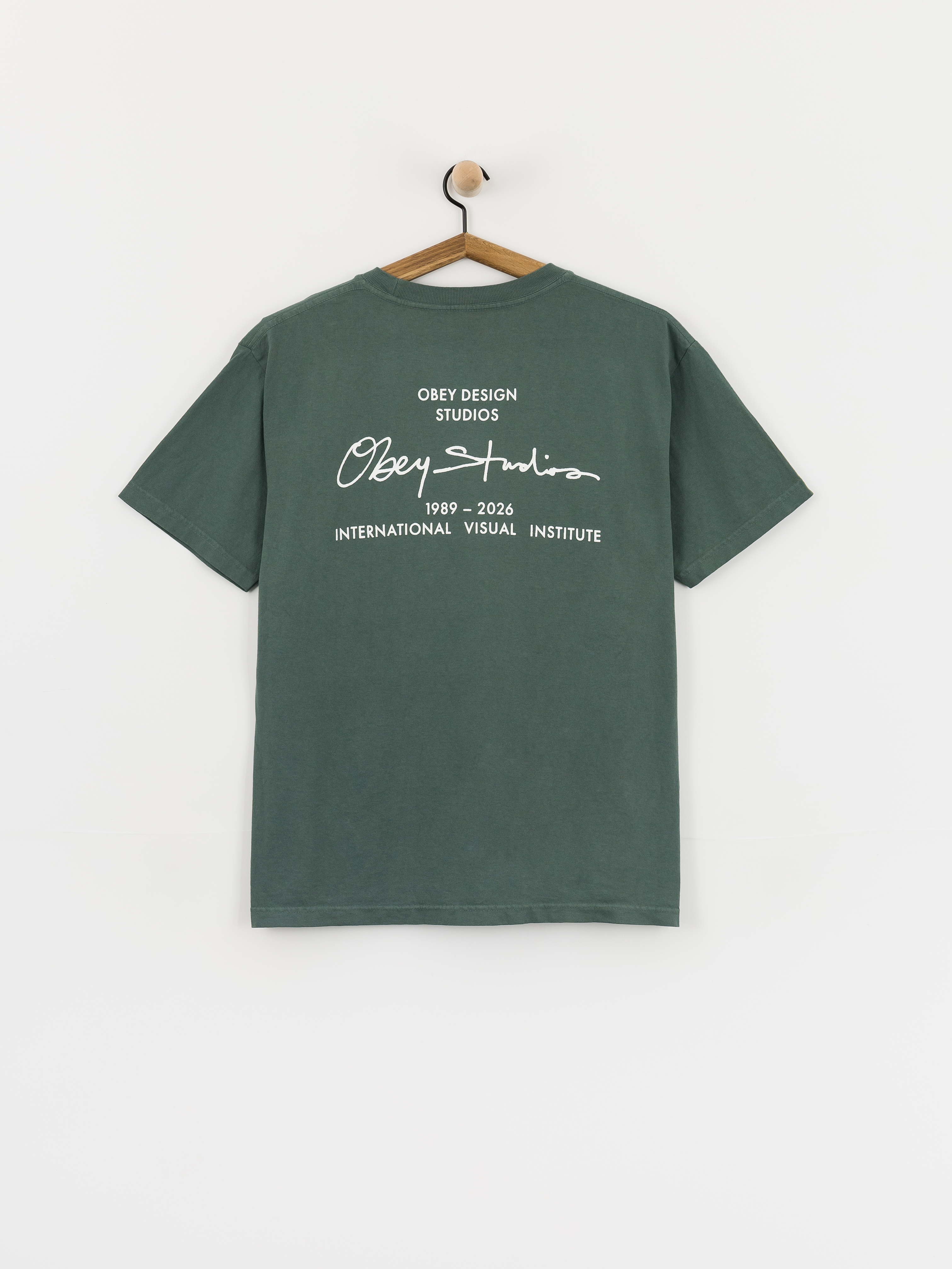 OBEY Institute T-Shirt - green (pigment rainforest)