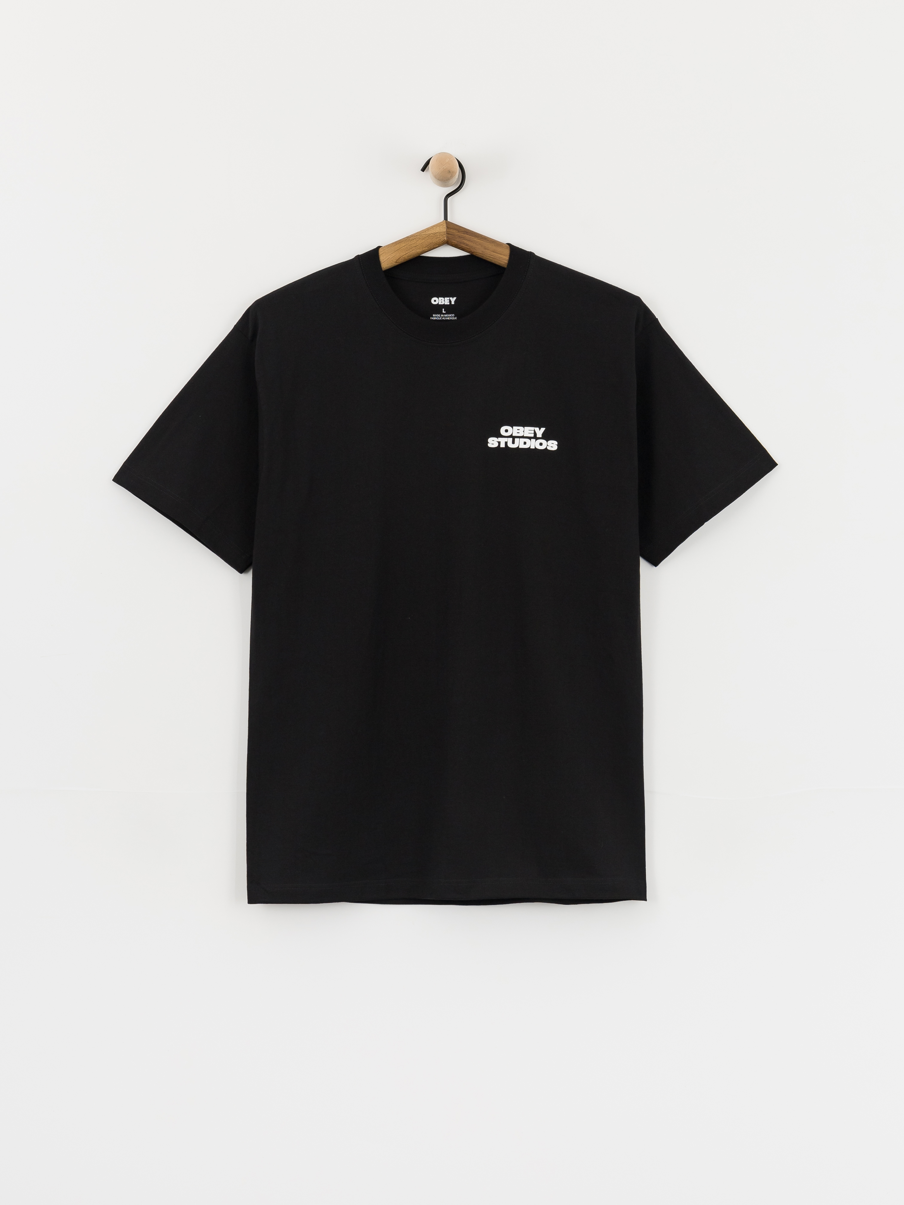 OBEY Sky Face T-Shirt (black)