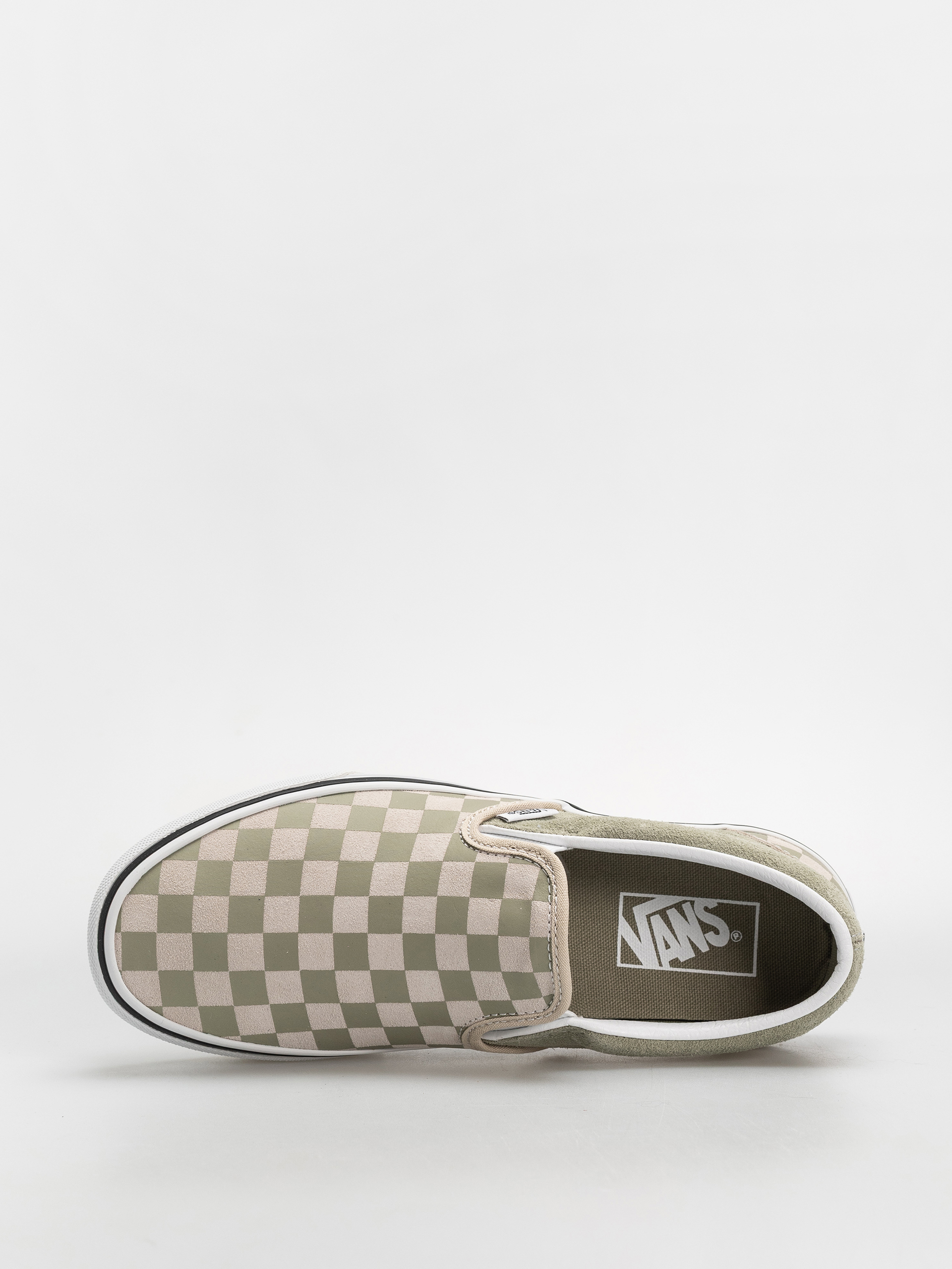 Vans Classic Slip On Shoes (soft sage)