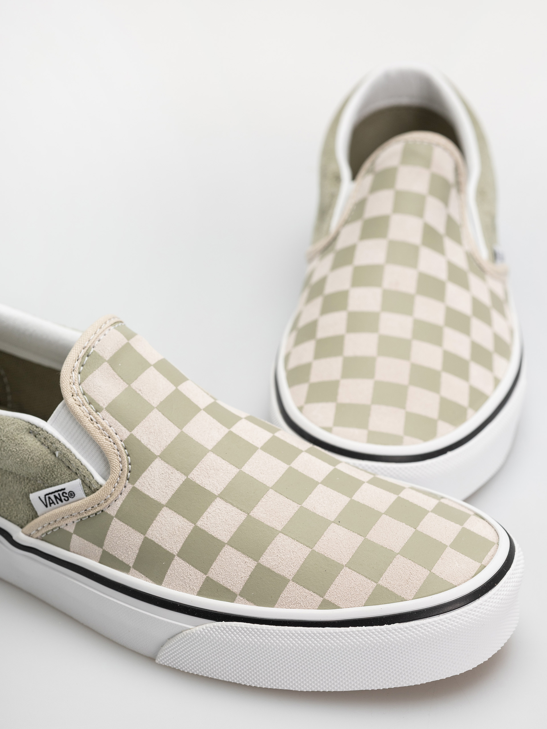 Vans Classic Slip On Schuhe (soft sage)