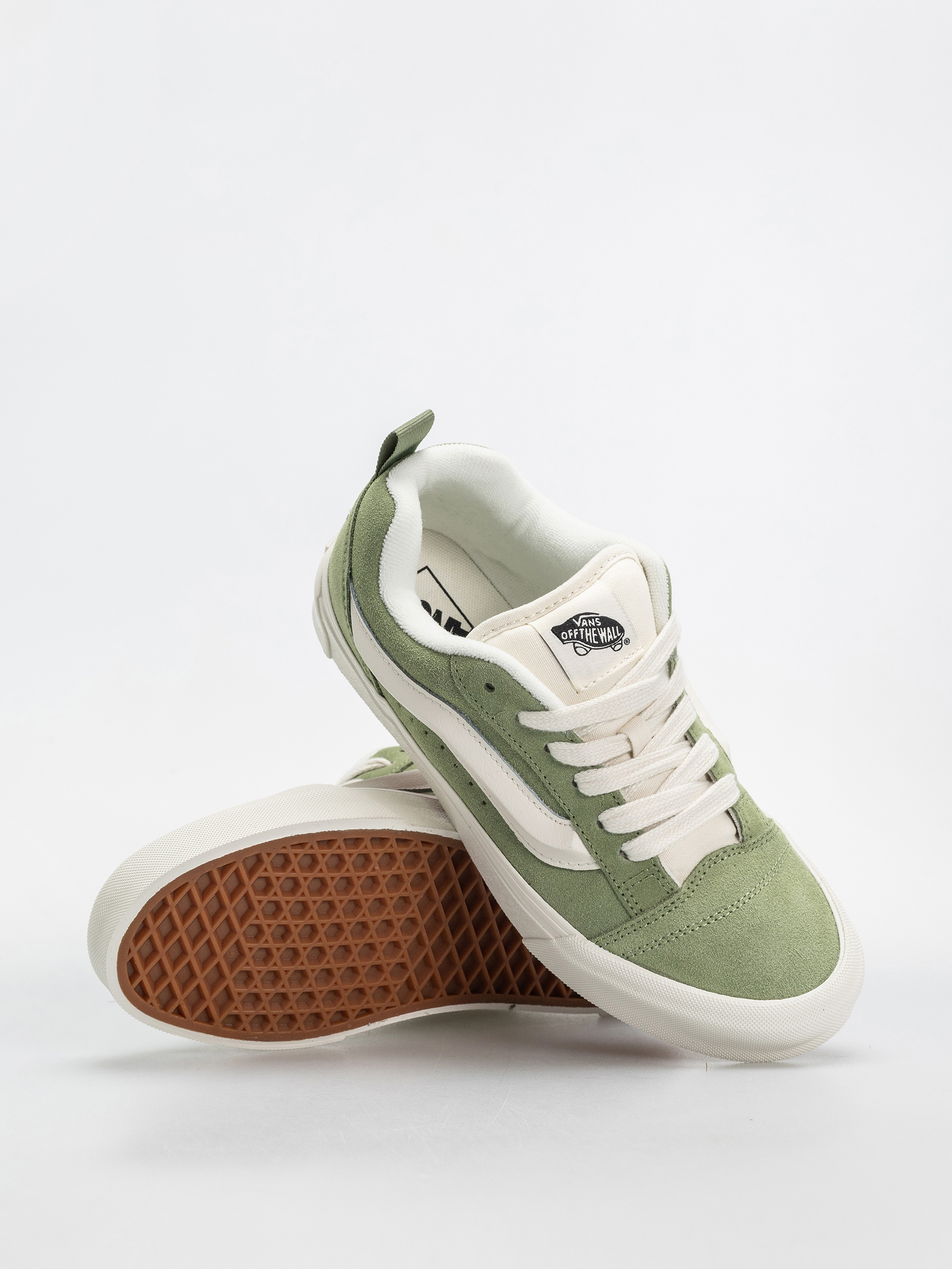 Vans Knu Skool Schuhe (suede neutral olive)