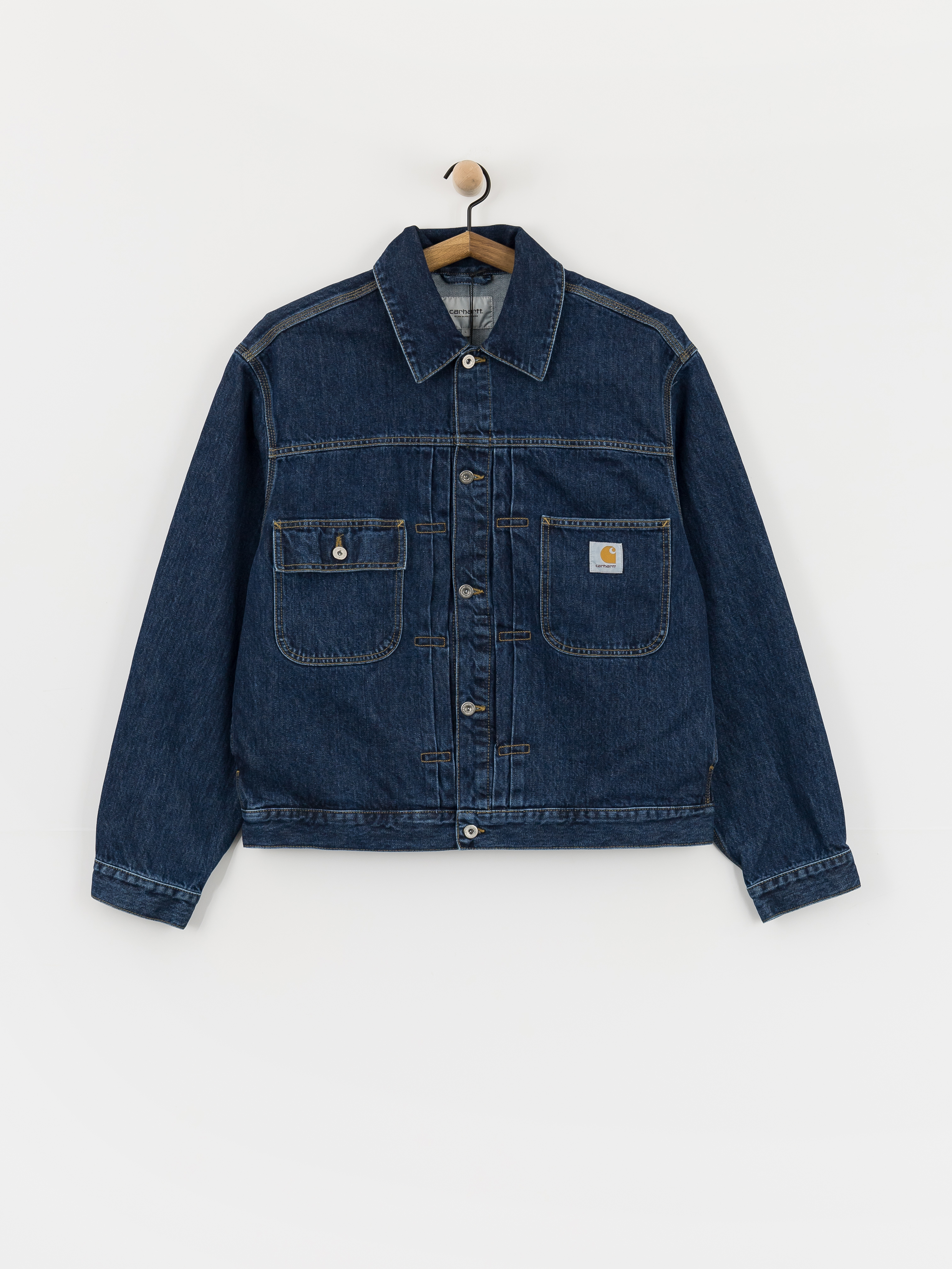 Carhartt WIP Orlean Jacket - blue (orlean stripe/blue/white)