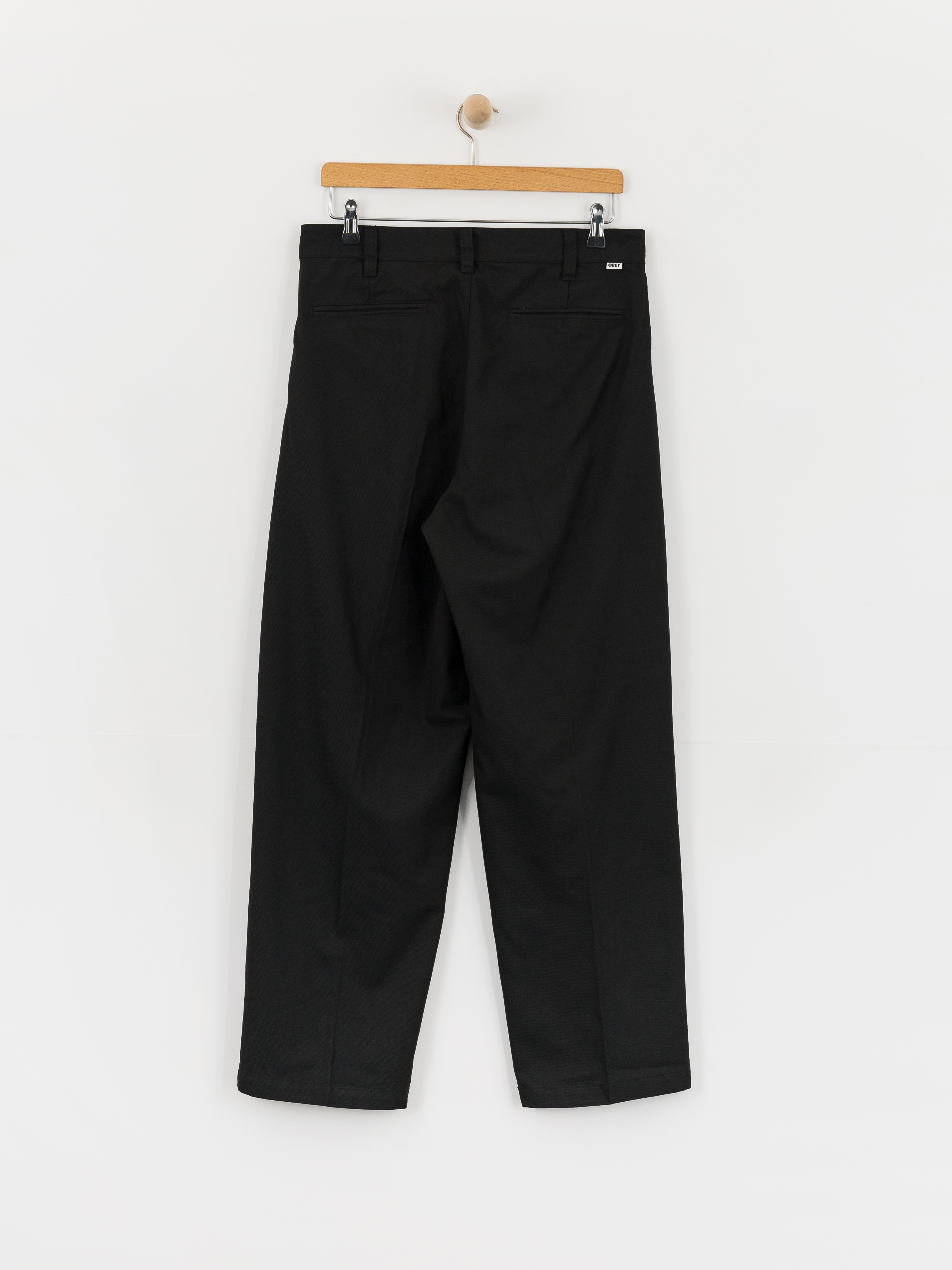 OBEY Dean Pleated Pants - black (black)
